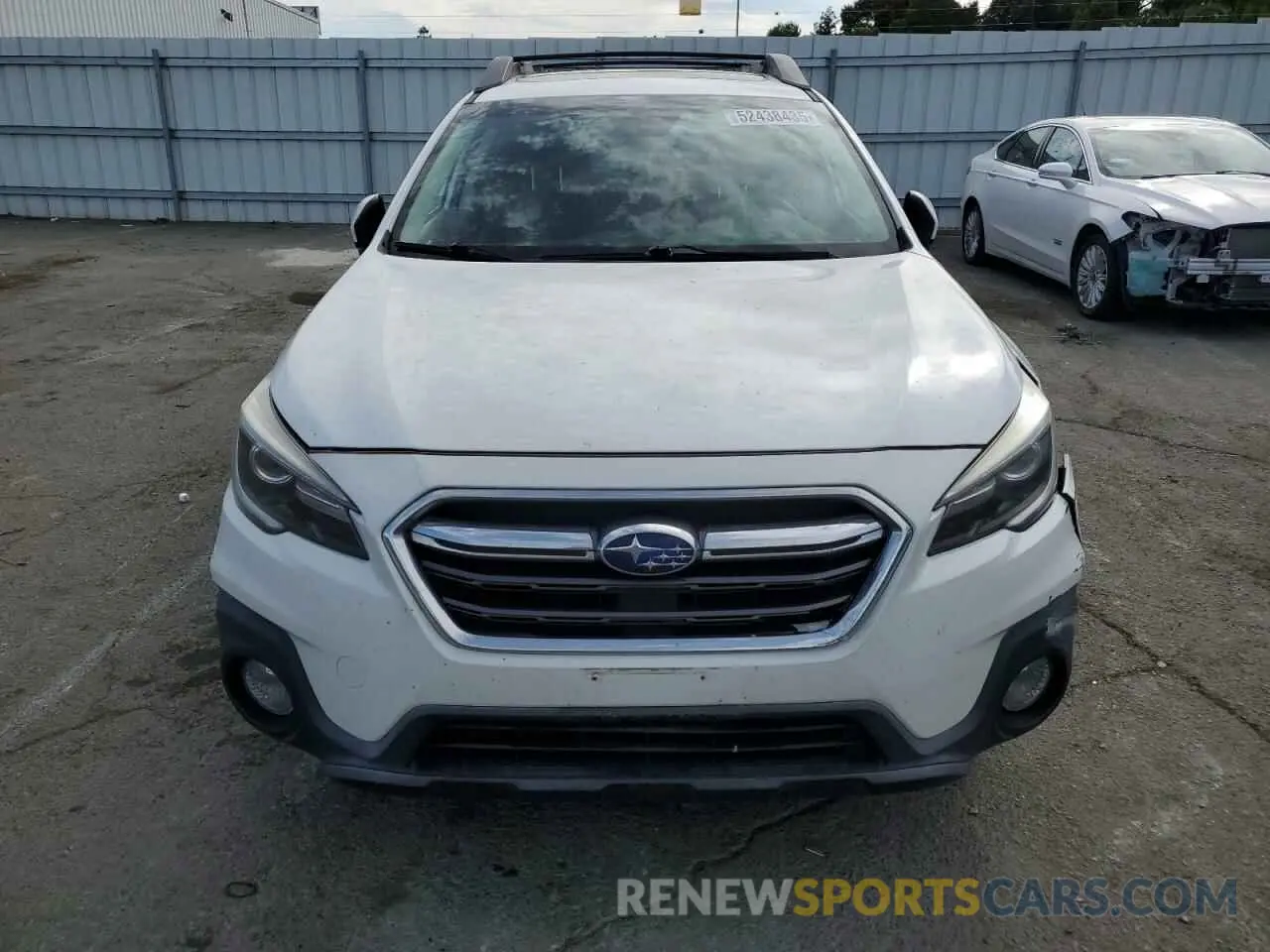 5 fotografías del automóvil dañado 4S4BSANC1K3360676 SUBARU OUTBACK 2019