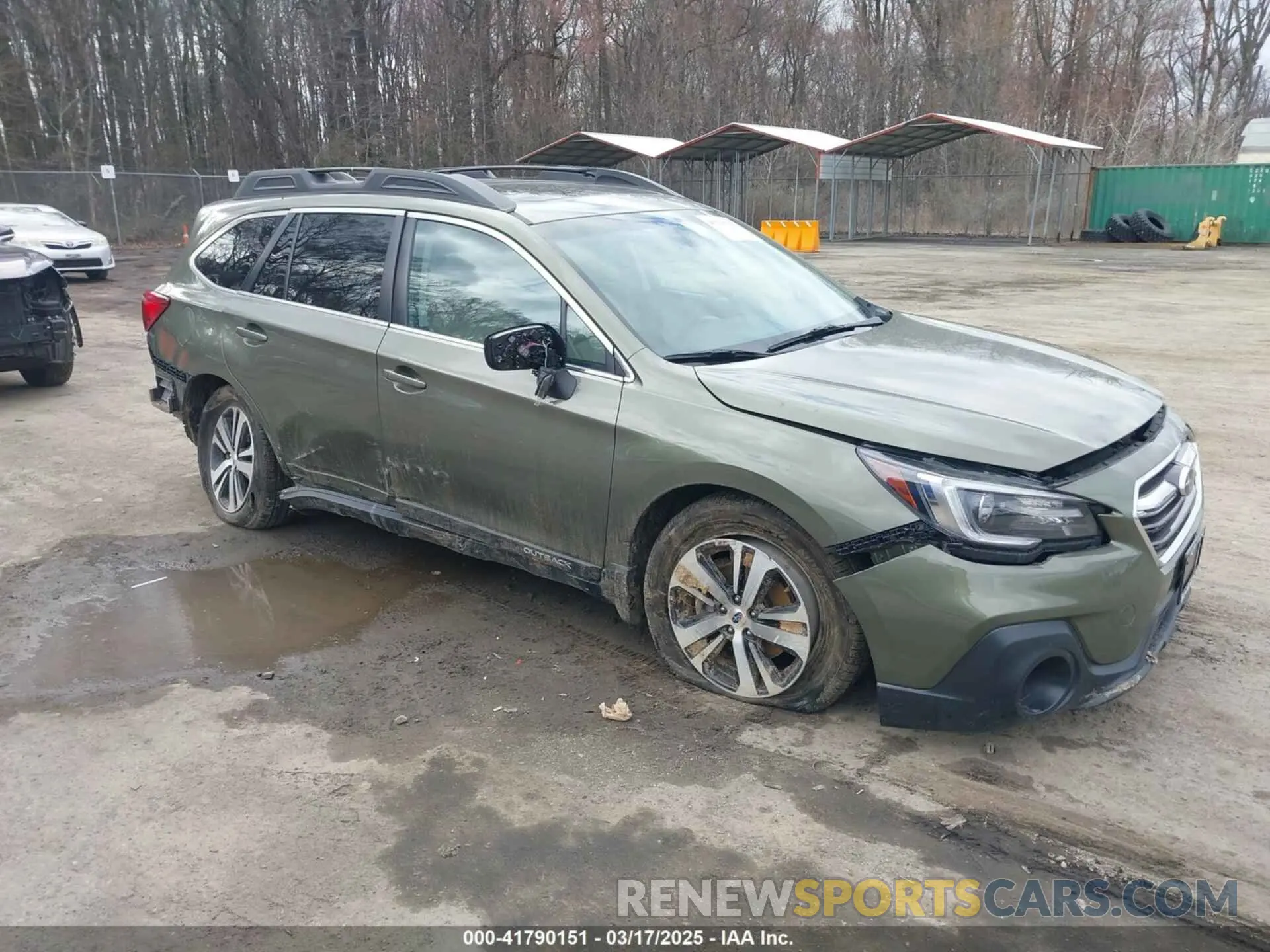 1 fotografías del automóvil dañado 4S4BSANC2K3212018 SUBARU OUTBACK 2019