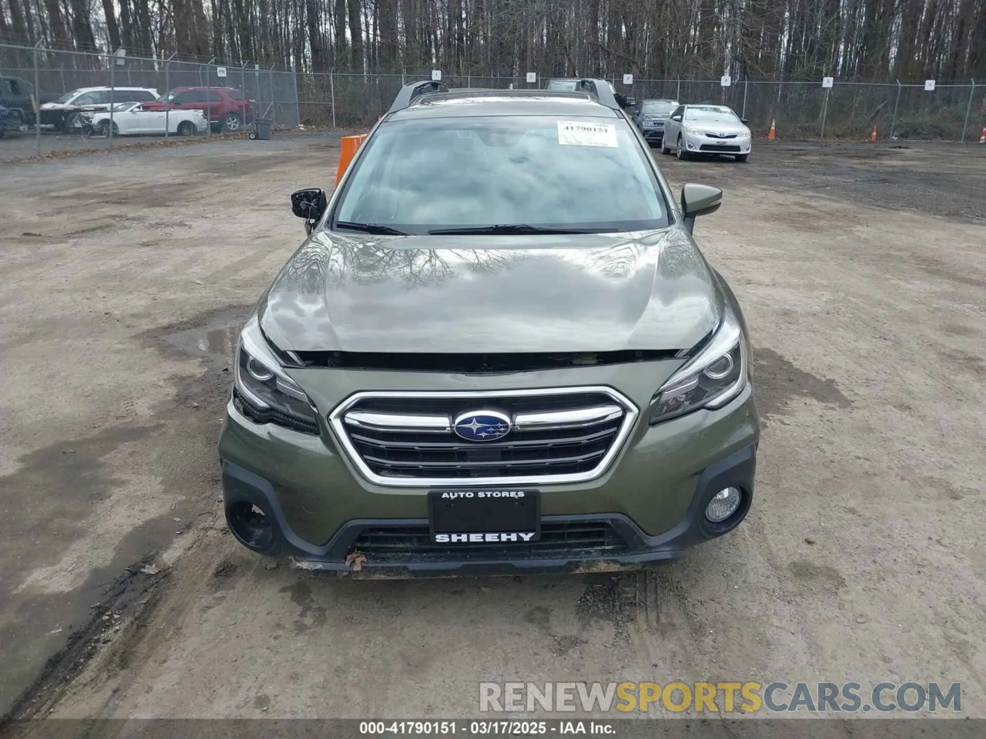 13 fotografías del automóvil dañado 4S4BSANC2K3212018 SUBARU OUTBACK 2019