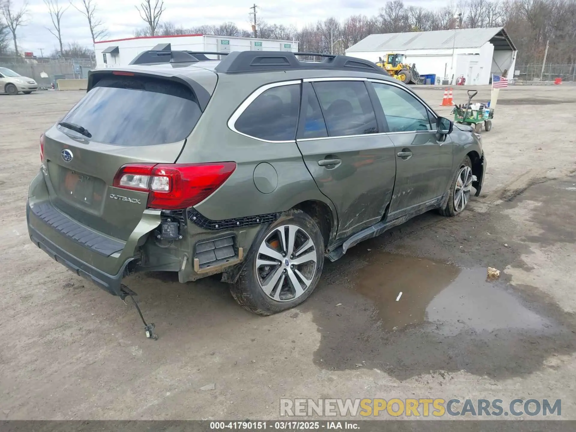 4 fotografías del automóvil dañado 4S4BSANC2K3212018 SUBARU OUTBACK 2019