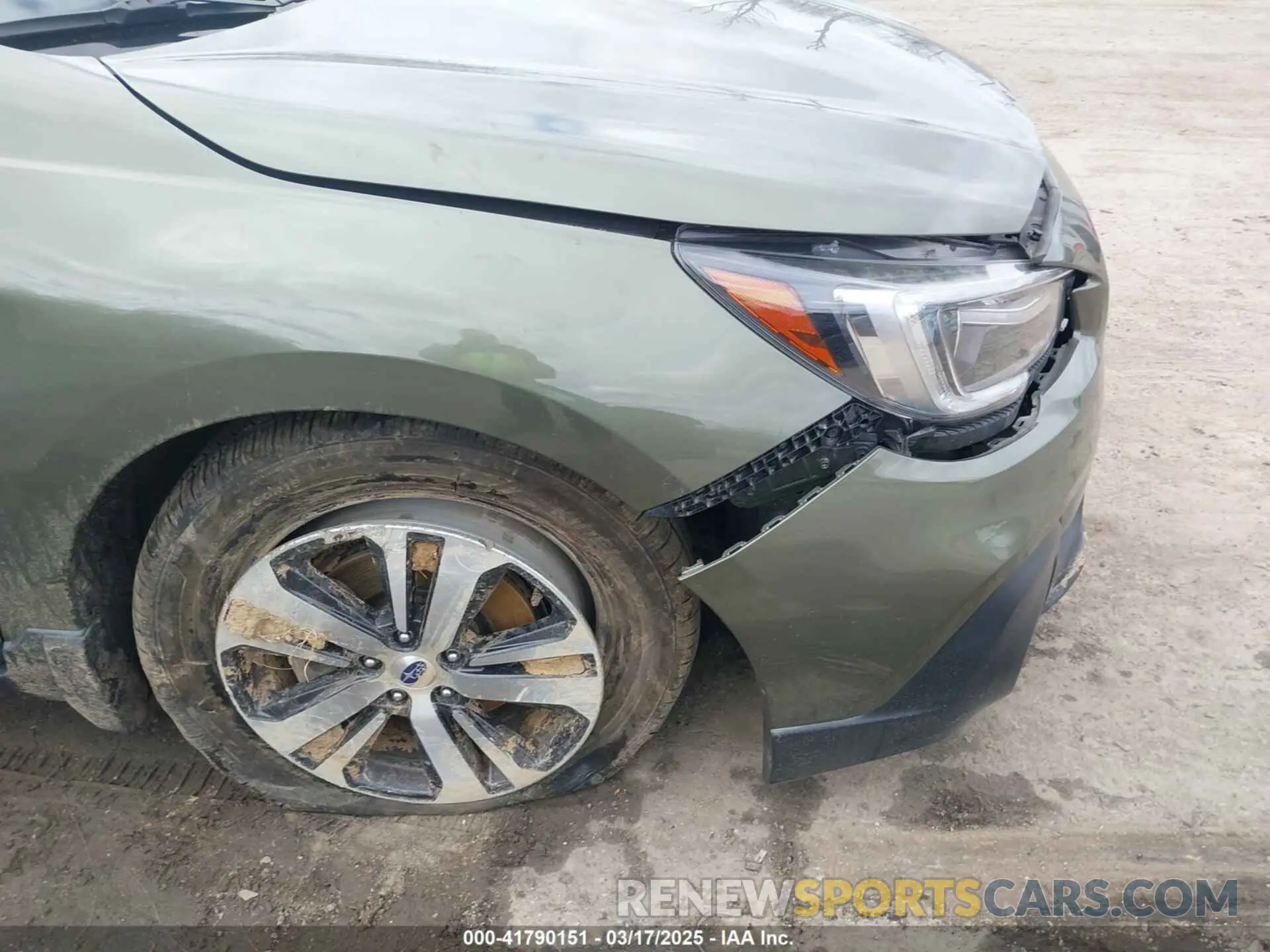 6 fotografías del automóvil dañado 4S4BSANC2K3212018 SUBARU OUTBACK 2019