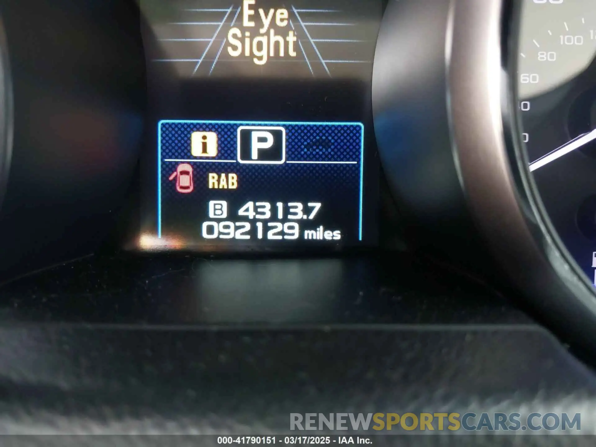 7 fotografías del automóvil dañado 4S4BSANC2K3212018 SUBARU OUTBACK 2019
