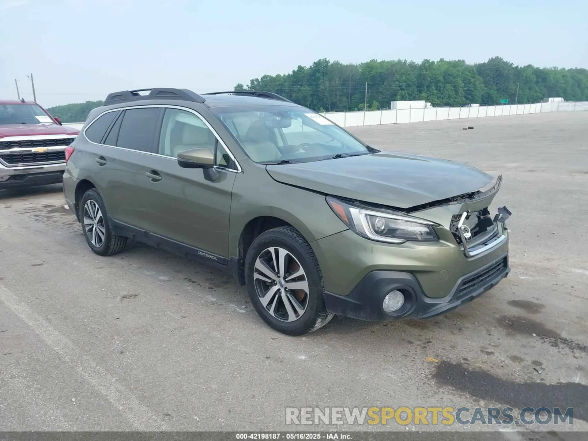 1 fotografías del automóvil dañado 4S4BSANC2K3276219 SUBARU OUTBACK 2019
