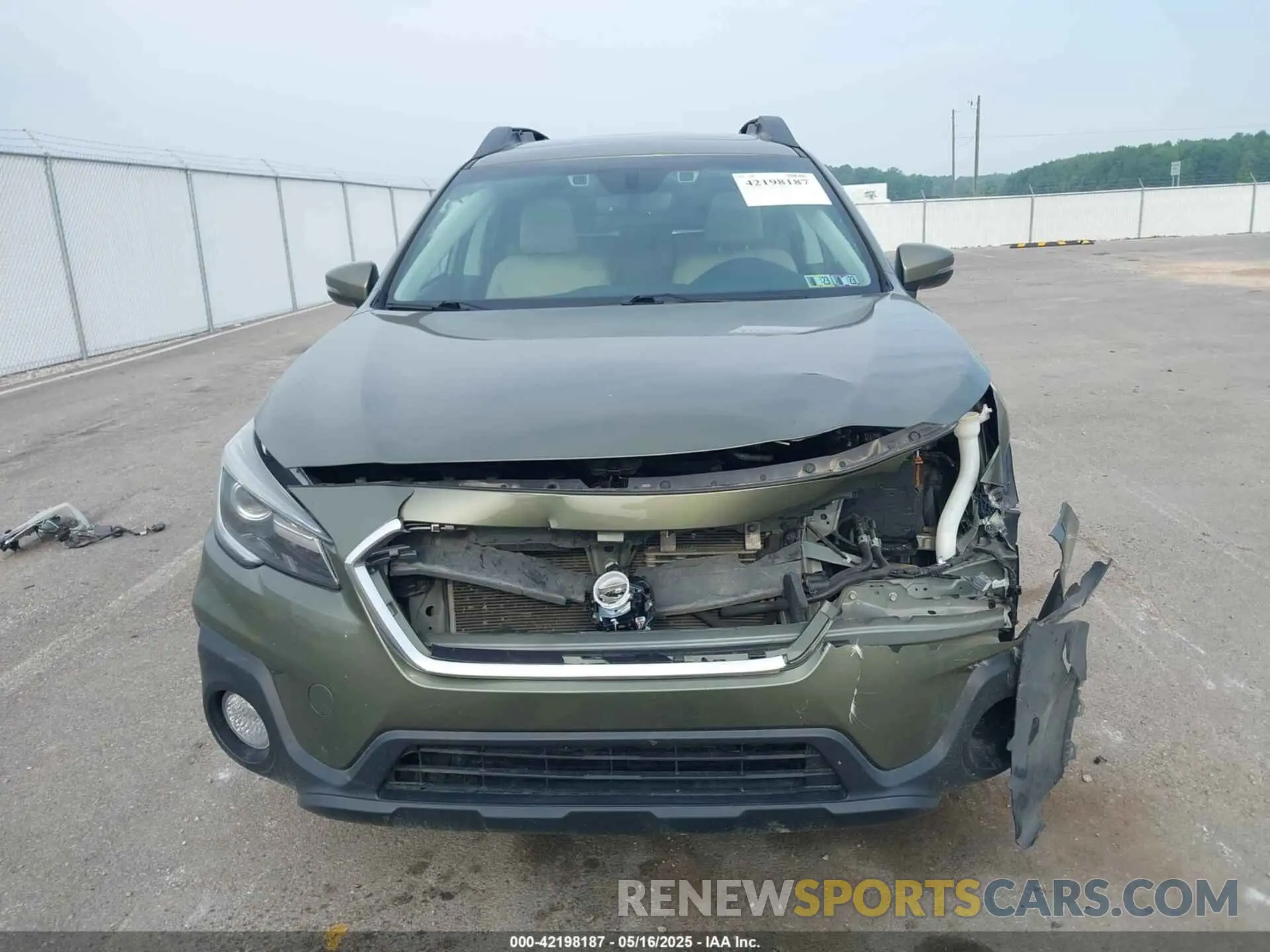 13 fotografías del automóvil dañado 4S4BSANC2K3276219 SUBARU OUTBACK 2019