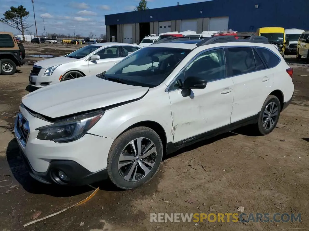 1 fotografías del automóvil dañado 4S4BSANC2K3318923 SUBARU OUTBACK 2019