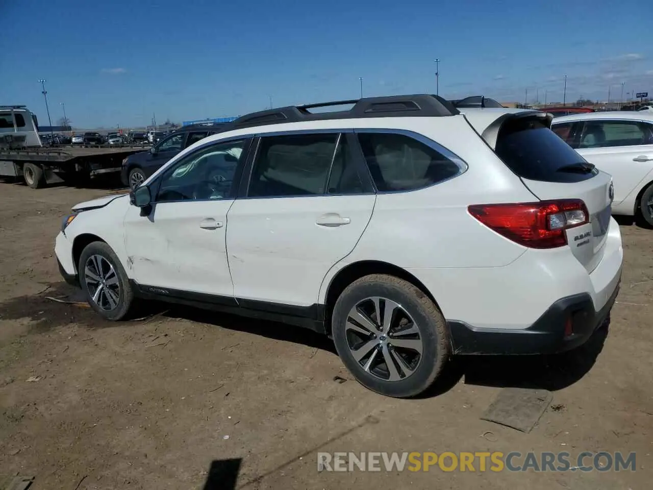 2 fotografías del automóvil dañado 4S4BSANC2K3318923 SUBARU OUTBACK 2019