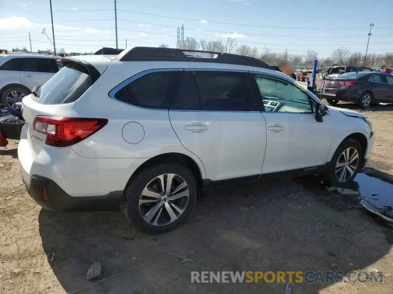 3 fotografías del automóvil dañado 4S4BSANC2K3318923 SUBARU OUTBACK 2019