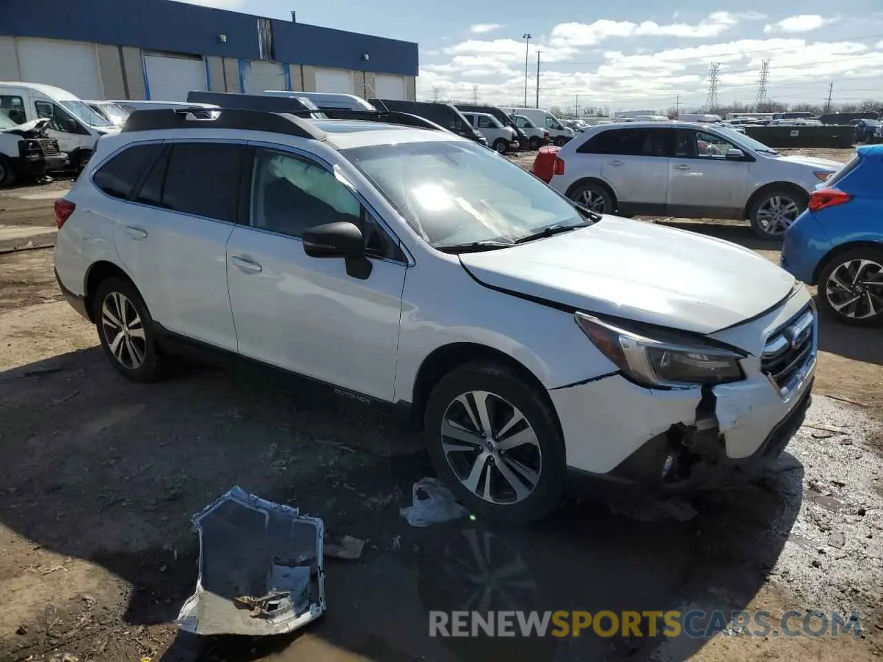 4 fotografías del automóvil dañado 4S4BSANC2K3318923 SUBARU OUTBACK 2019