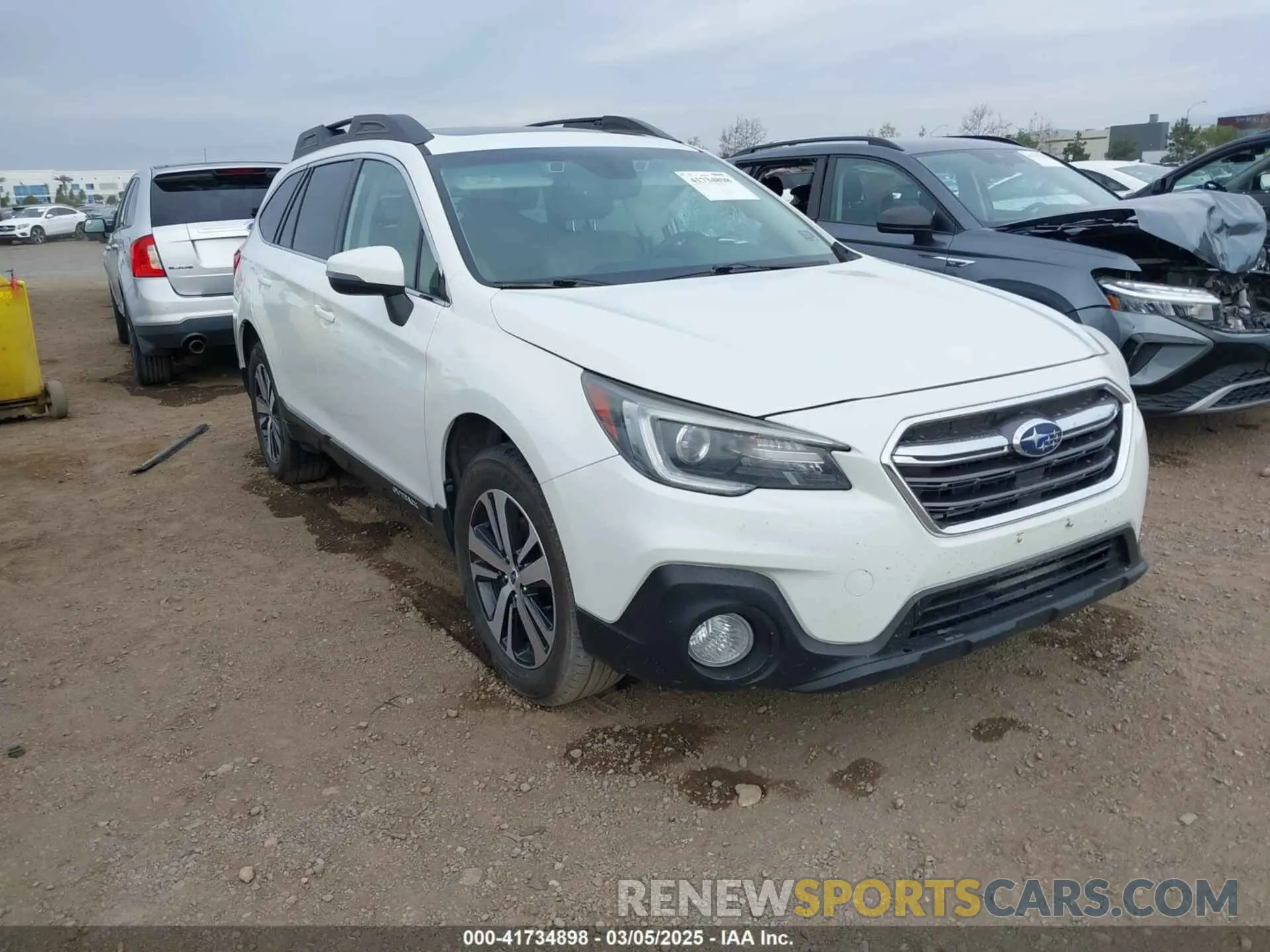 1 fotografías del automóvil dañado 4S4BSANC3K3252494 SUBARU OUTBACK 2019