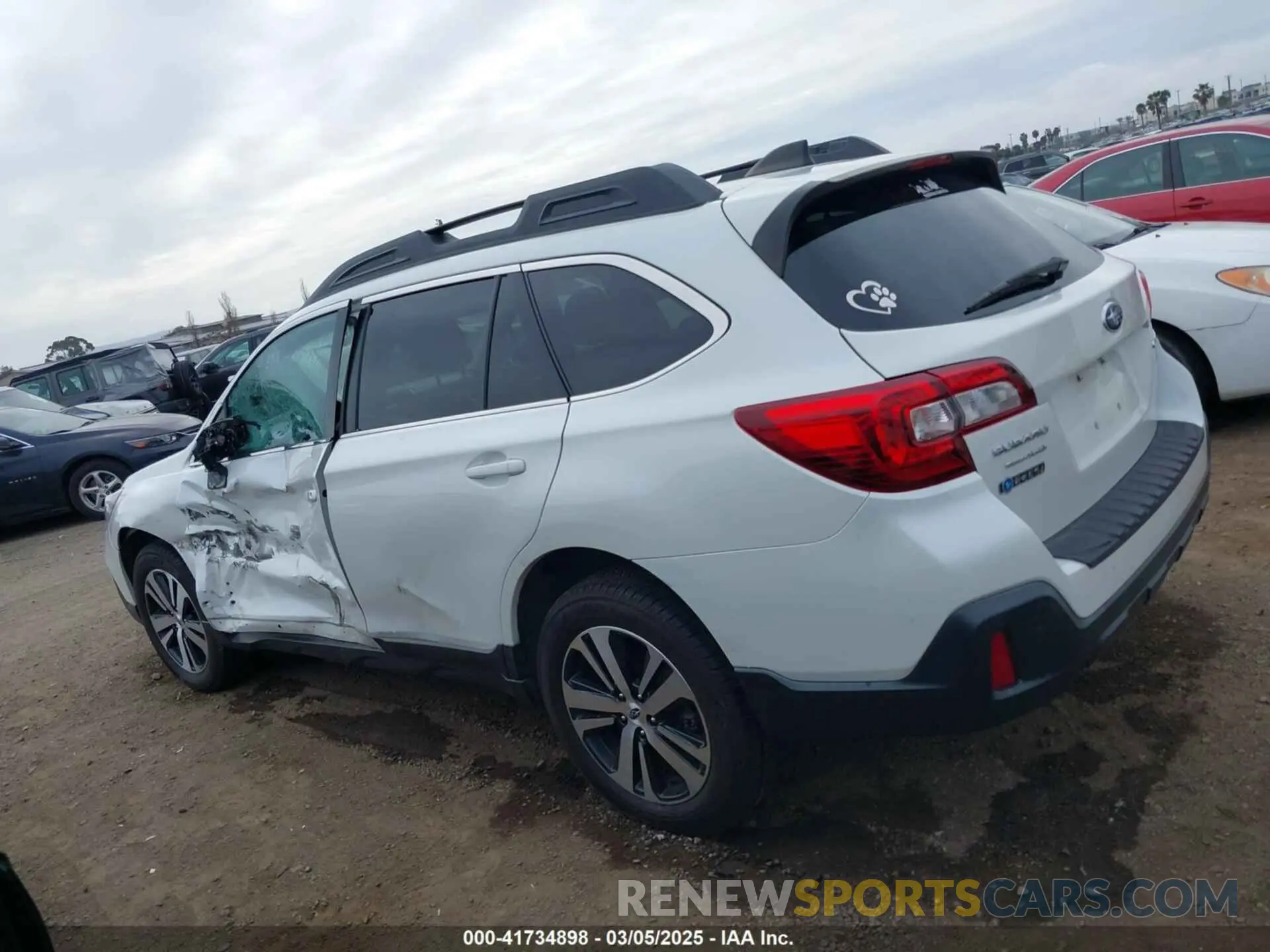 14 fotografías del automóvil dañado 4S4BSANC3K3252494 SUBARU OUTBACK 2019