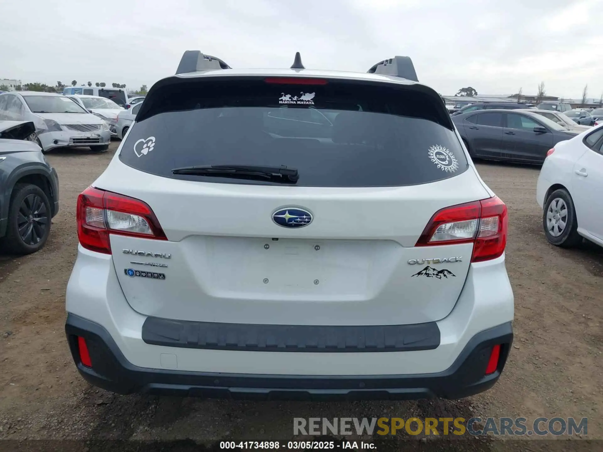 16 fotografías del automóvil dañado 4S4BSANC3K3252494 SUBARU OUTBACK 2019