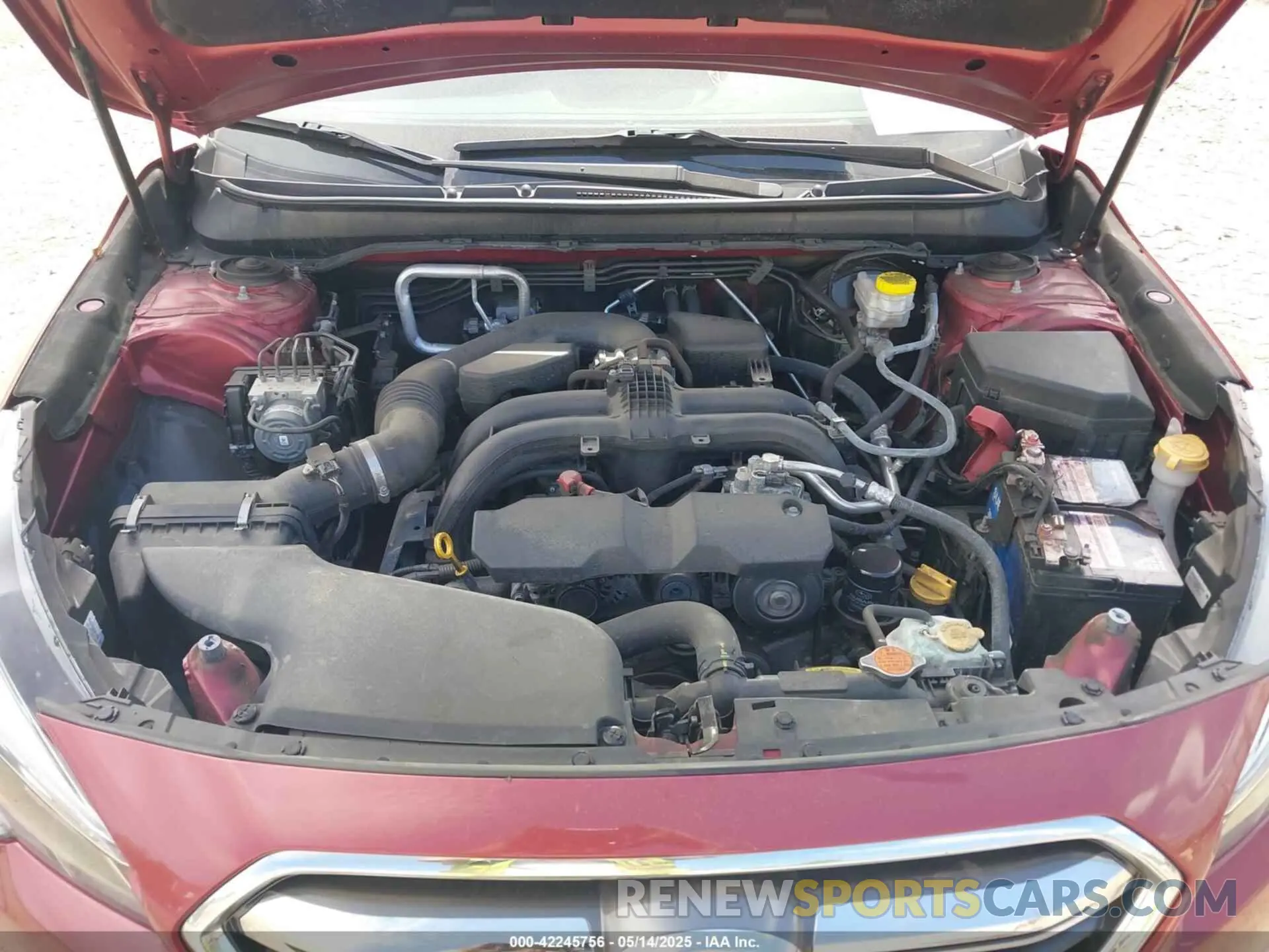 10 fotografías del automóvil dañado 4S4BSANC3K3395882 SUBARU OUTBACK 2019