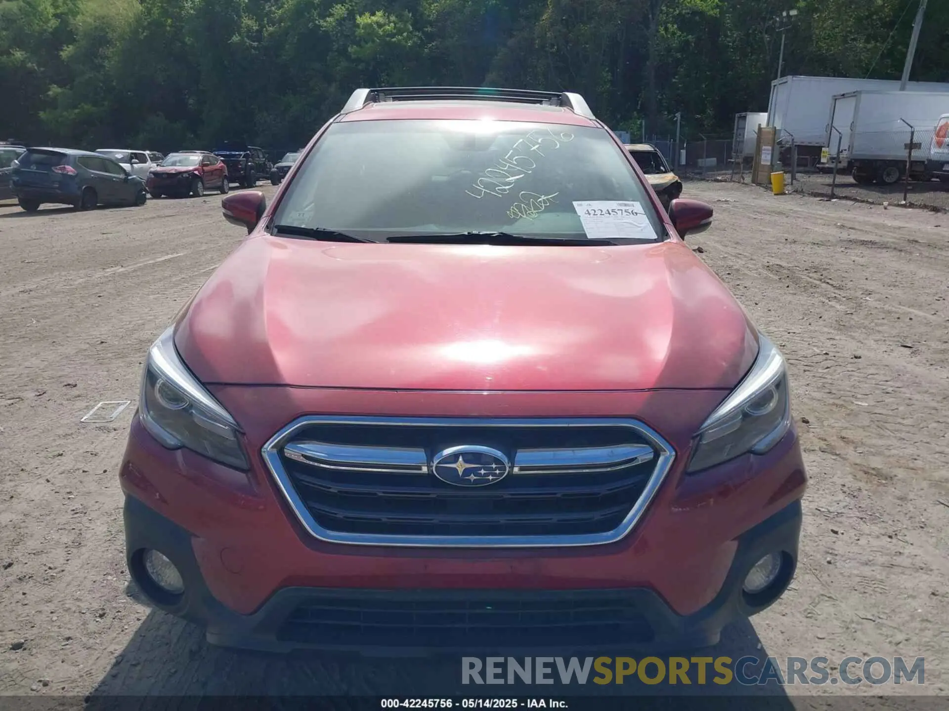 13 fotografías del automóvil dañado 4S4BSANC3K3395882 SUBARU OUTBACK 2019