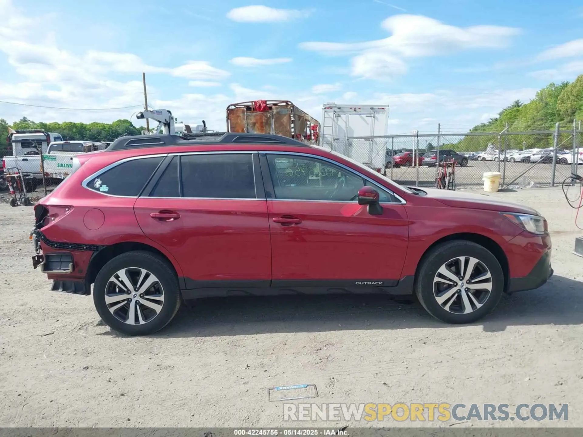 14 fotografías del automóvil dañado 4S4BSANC3K3395882 SUBARU OUTBACK 2019
