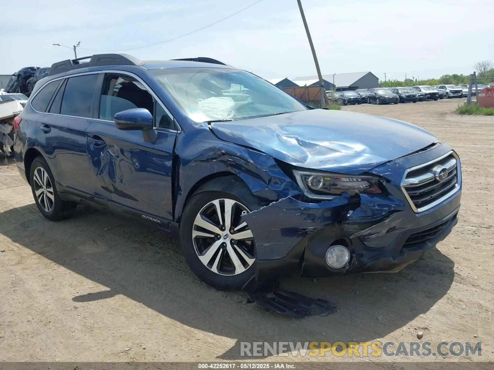 1 fotografías del automóvil dañado 4S4BSANC4K3260913 SUBARU OUTBACK 2019