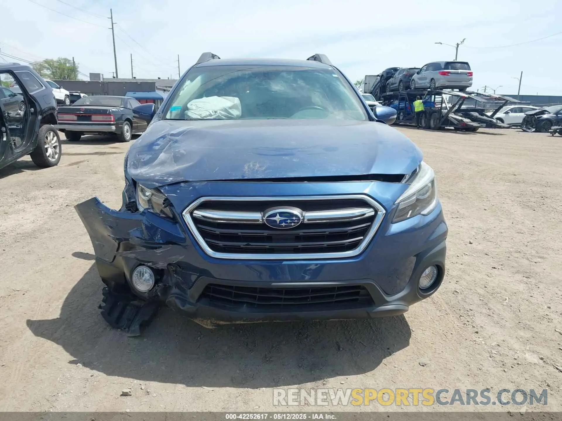 12 fotografías del automóvil dañado 4S4BSANC4K3260913 SUBARU OUTBACK 2019
