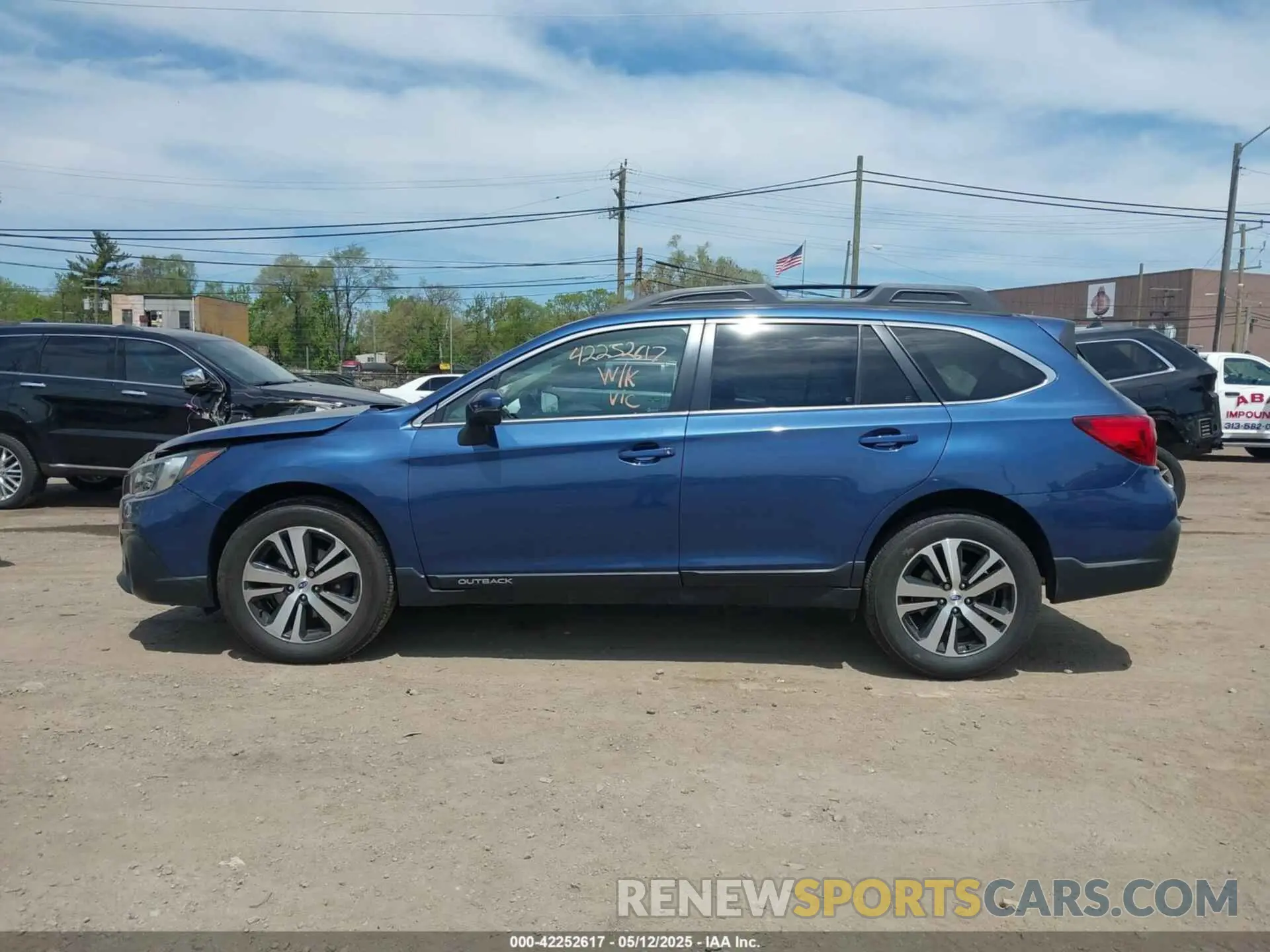 14 fotografías del automóvil dañado 4S4BSANC4K3260913 SUBARU OUTBACK 2019