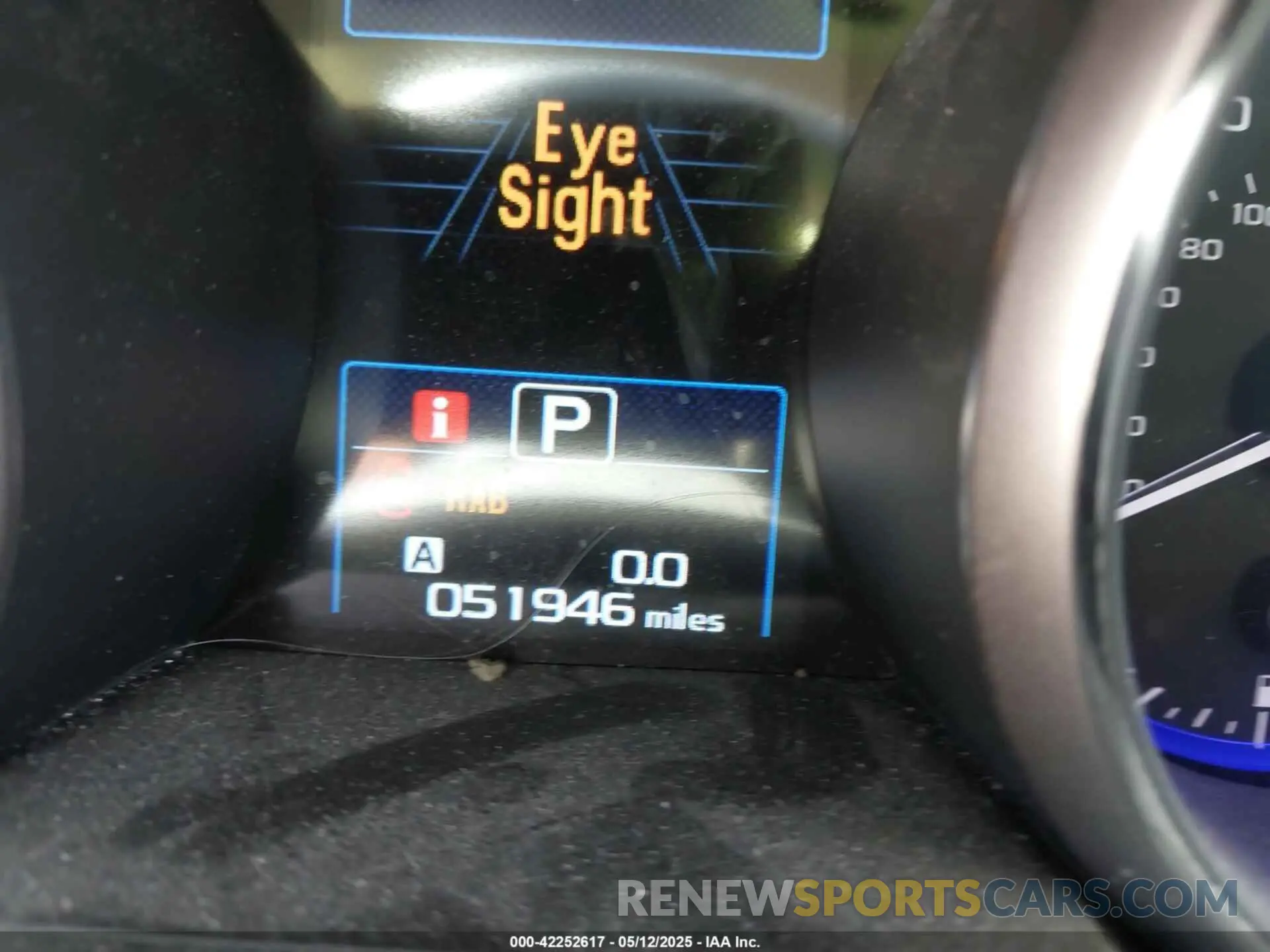 7 fotografías del automóvil dañado 4S4BSANC4K3260913 SUBARU OUTBACK 2019