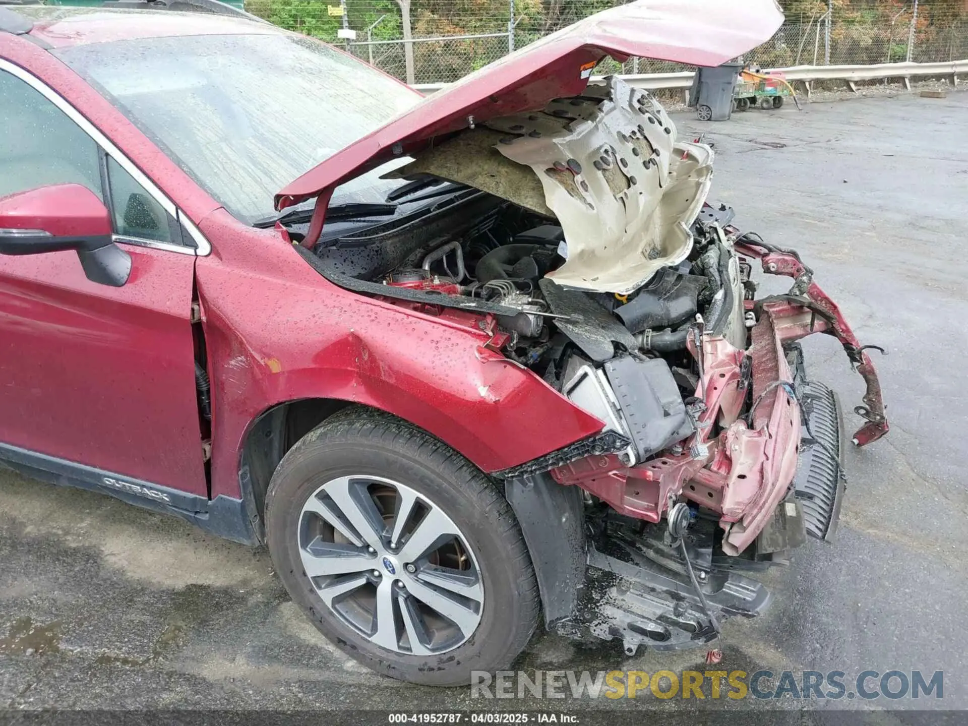 18 fotografías del automóvil dañado 4S4BSANC4K3285942 SUBARU OUTBACK 2019