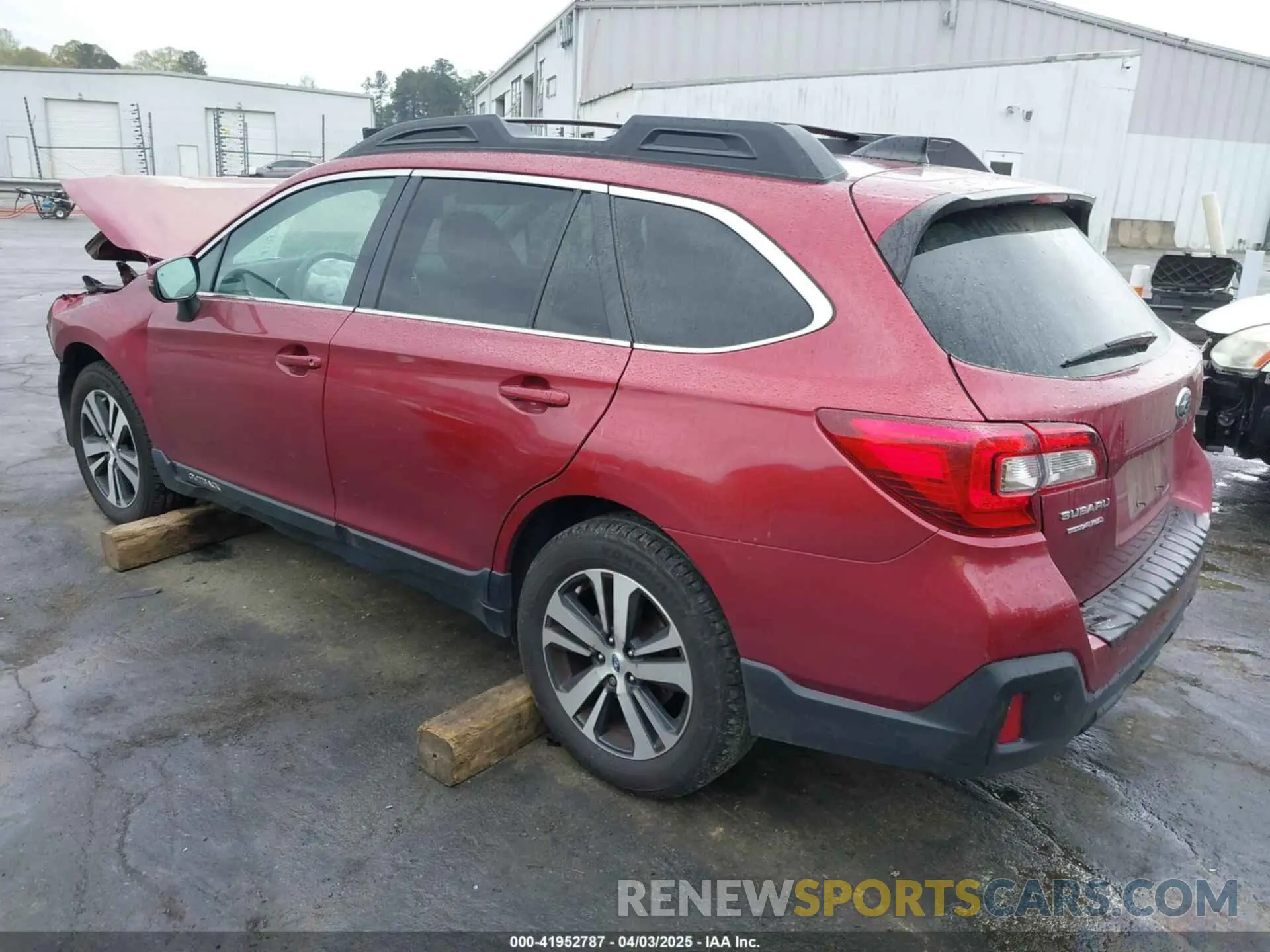 3 fotografías del automóvil dañado 4S4BSANC4K3285942 SUBARU OUTBACK 2019