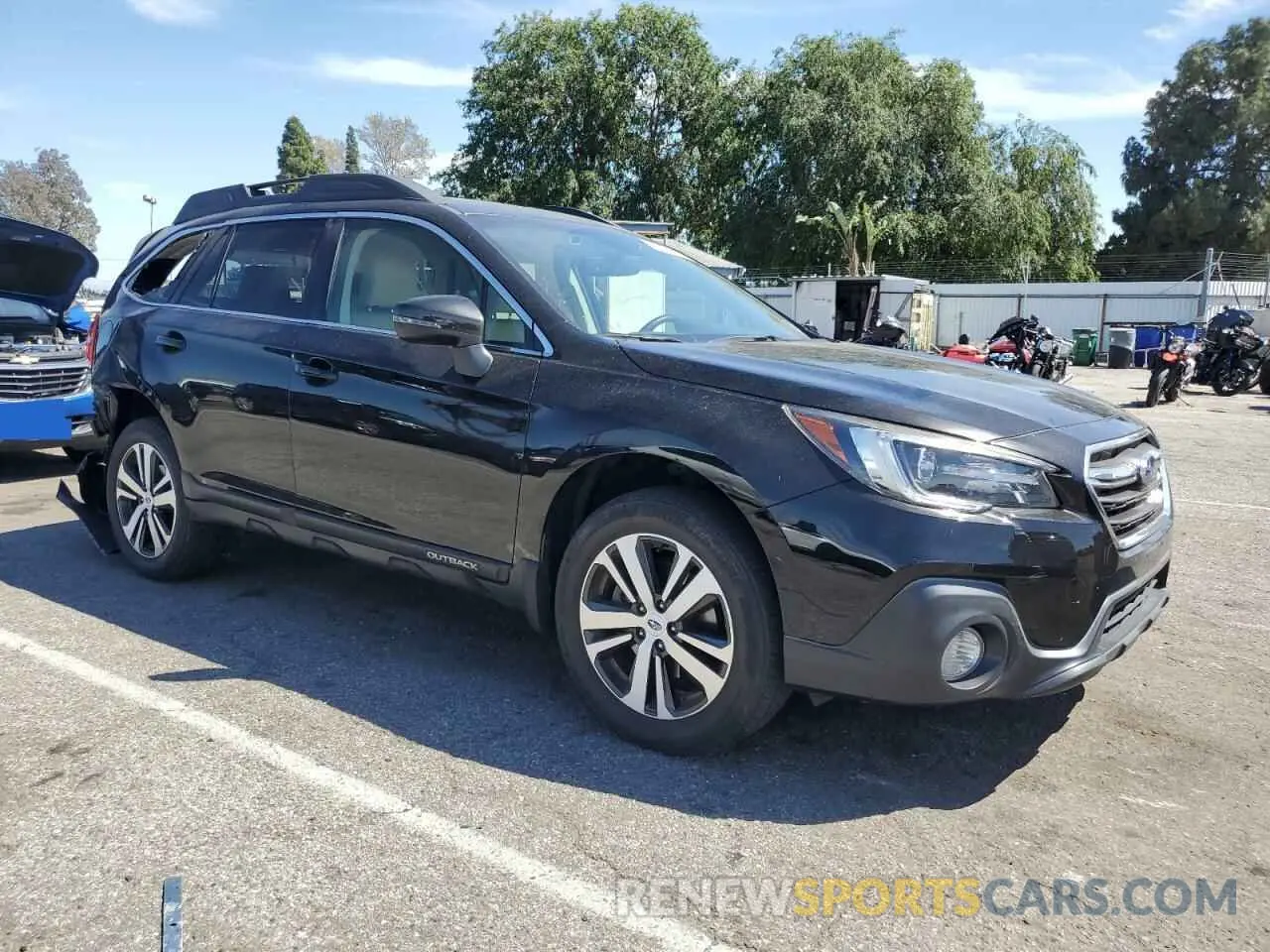 4 fotografías del automóvil dañado 4S4BSANC4K3392439 SUBARU OUTBACK 2019