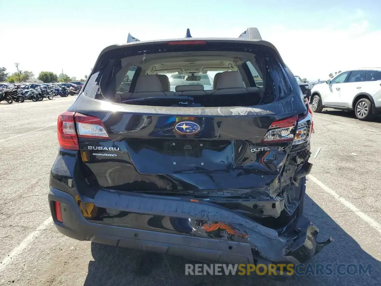6 fotografías del automóvil dañado 4S4BSANC4K3392439 SUBARU OUTBACK 2019