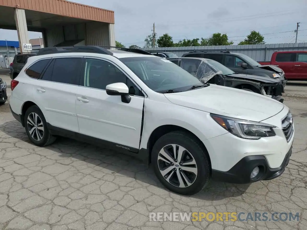 4 fotografías del automóvil dañado 4S4BSANC5K3377805 SUBARU OUTBACK 2019