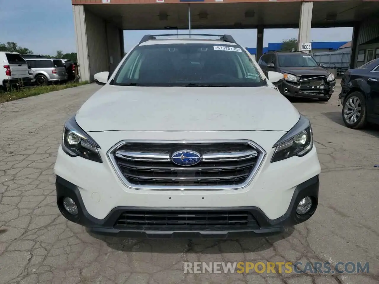 5 fotografías del automóvil dañado 4S4BSANC5K3377805 SUBARU OUTBACK 2019