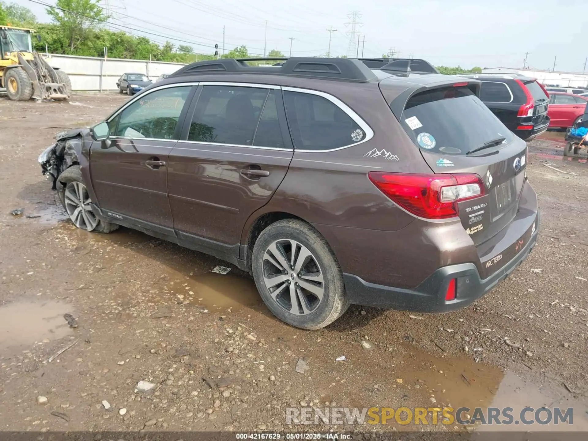 3 fotografías del automóvil dañado 4S4BSANC6K3297669 SUBARU OUTBACK 2019