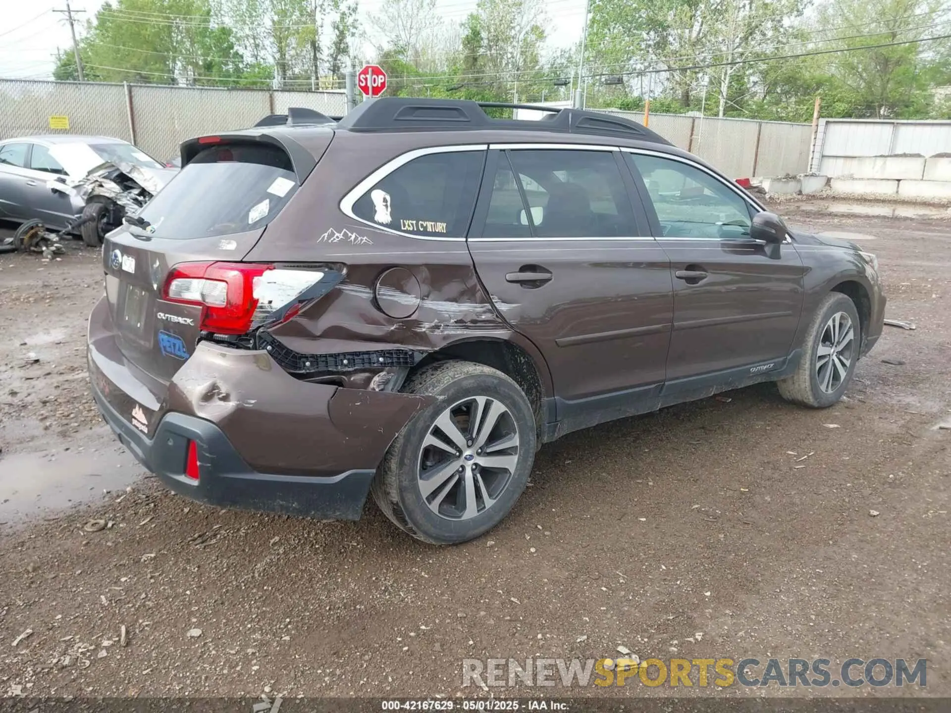 4 fotografías del automóvil dañado 4S4BSANC6K3297669 SUBARU OUTBACK 2019