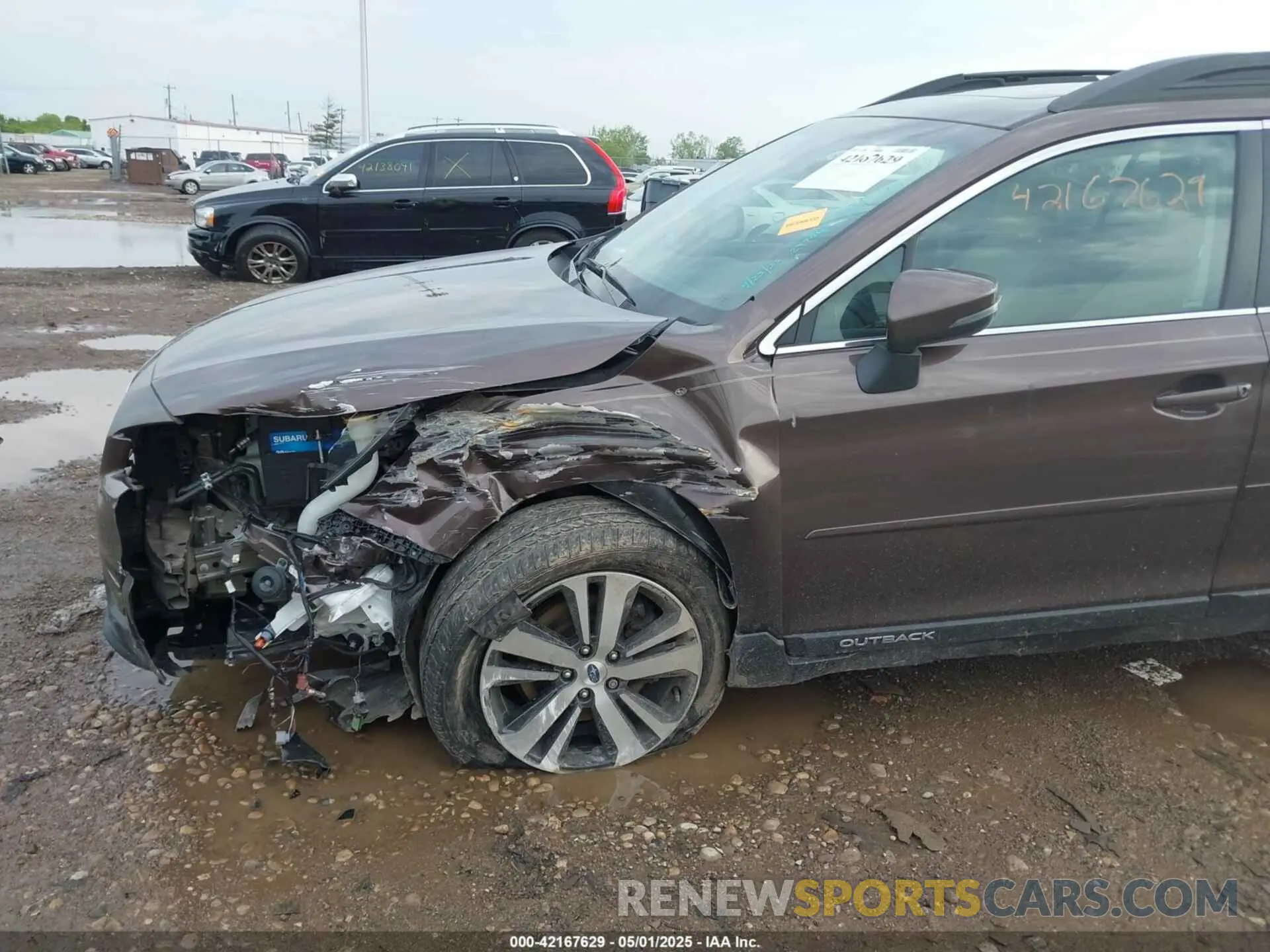 6 fotografías del automóvil dañado 4S4BSANC6K3297669 SUBARU OUTBACK 2019