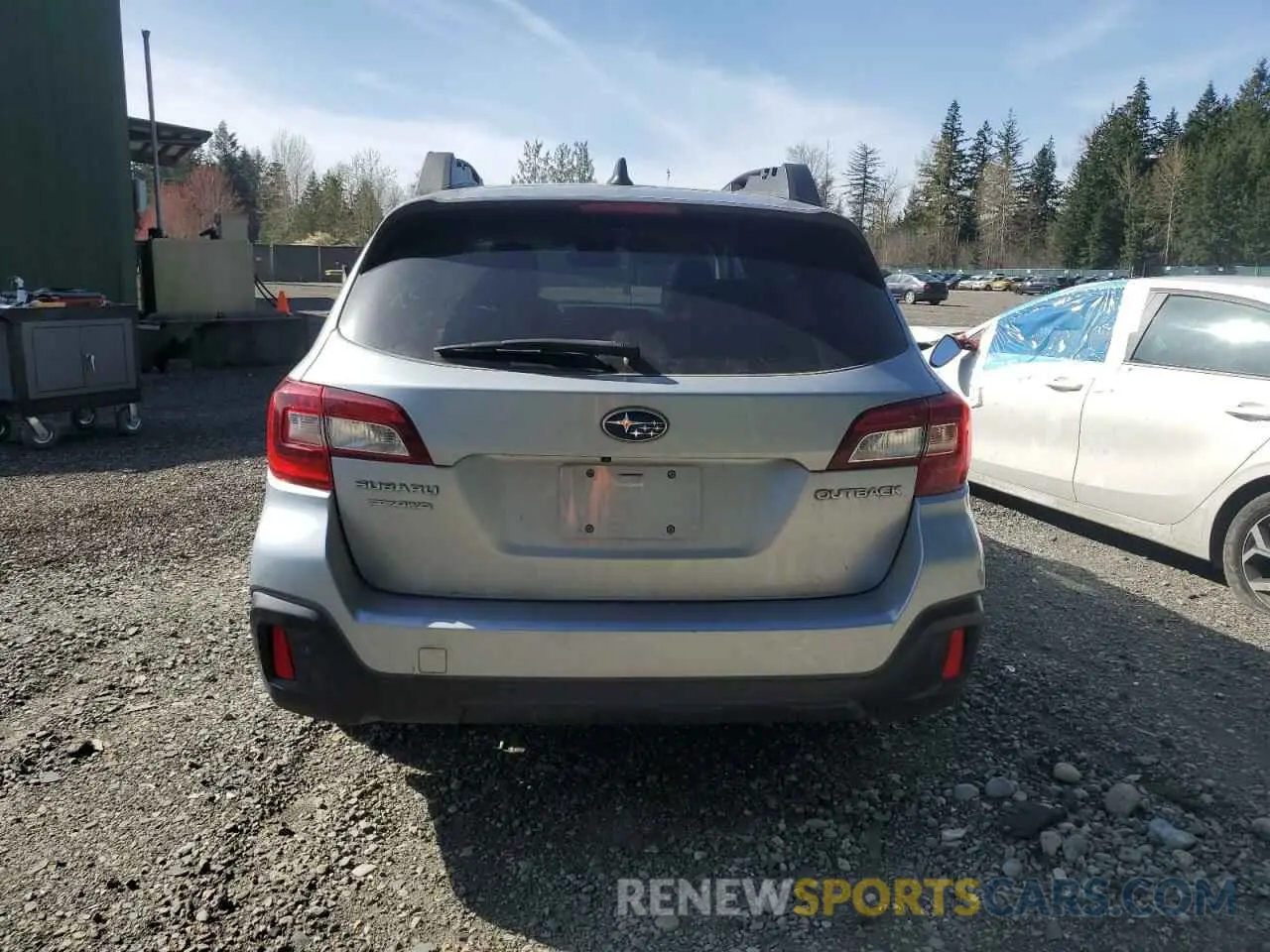 6 fotografías del automóvil dañado 4S4BSANC6K3300909 SUBARU OUTBACK 2019