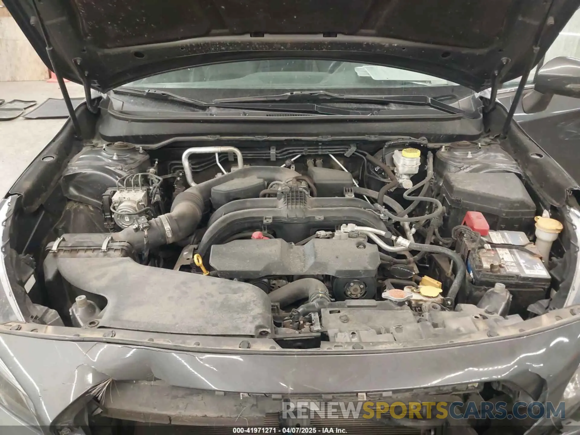10 fotografías del automóvil dañado 4S4BSANC7K3212743 SUBARU OUTBACK 2019