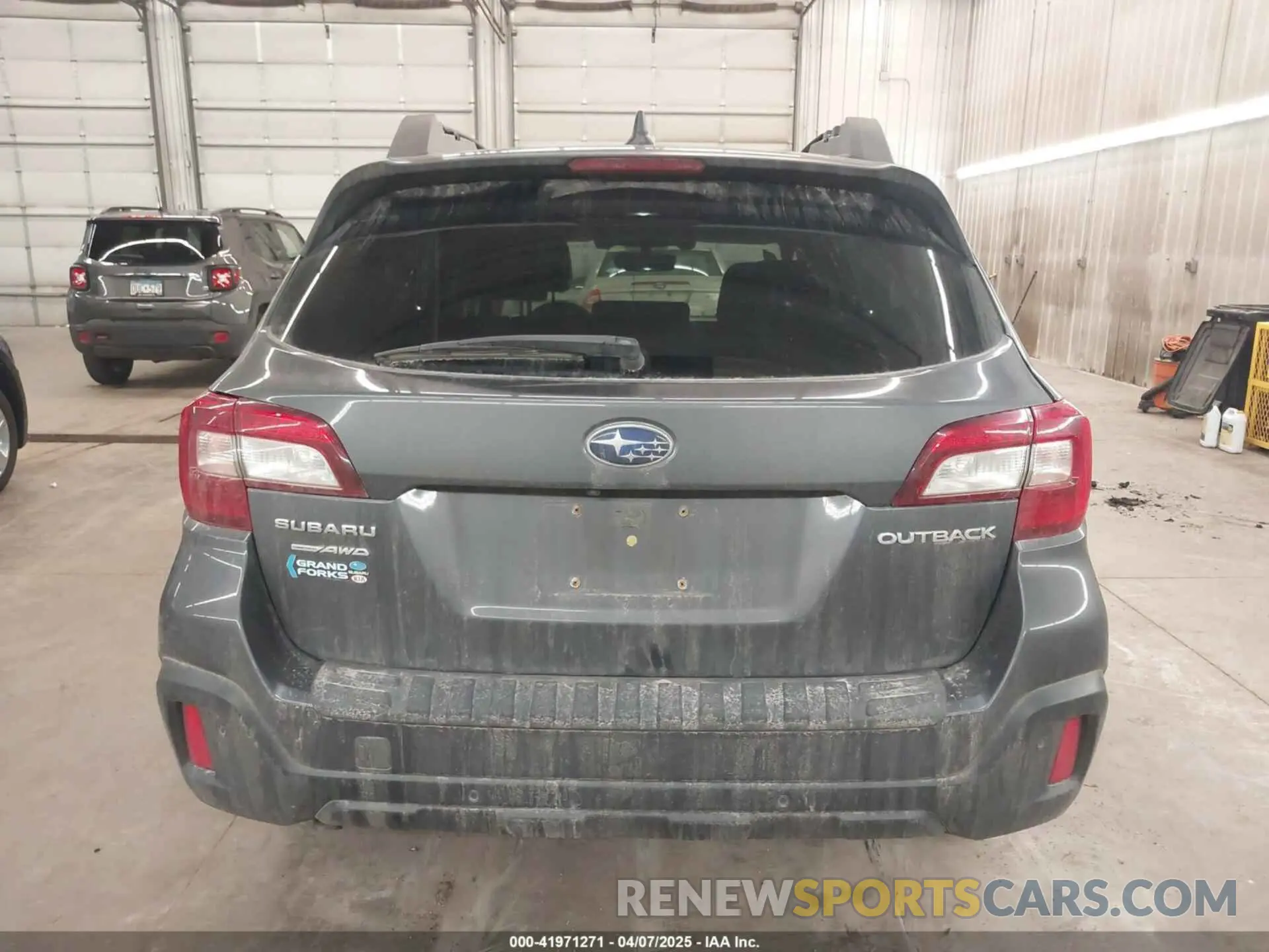 17 fotografías del automóvil dañado 4S4BSANC7K3212743 SUBARU OUTBACK 2019