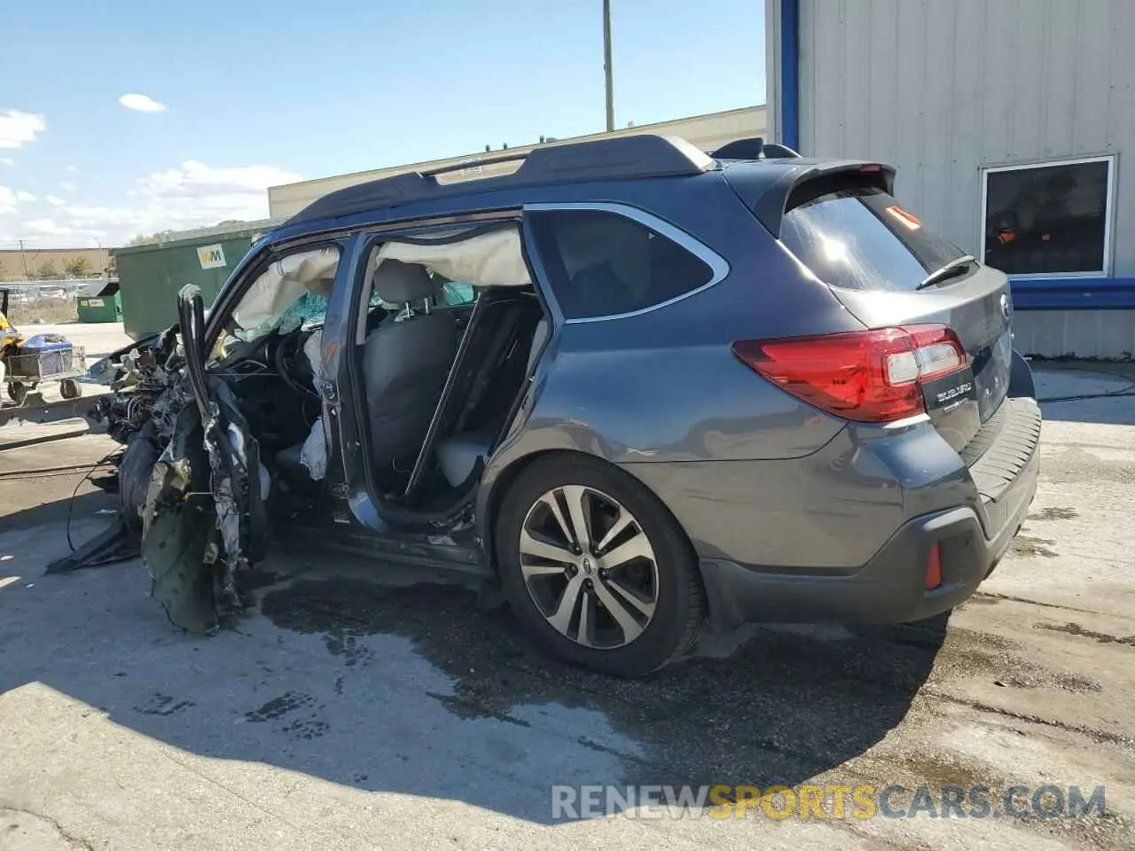 2 fotografías del automóvil dañado 4S4BSANC7K3228618 SUBARU OUTBACK 2019