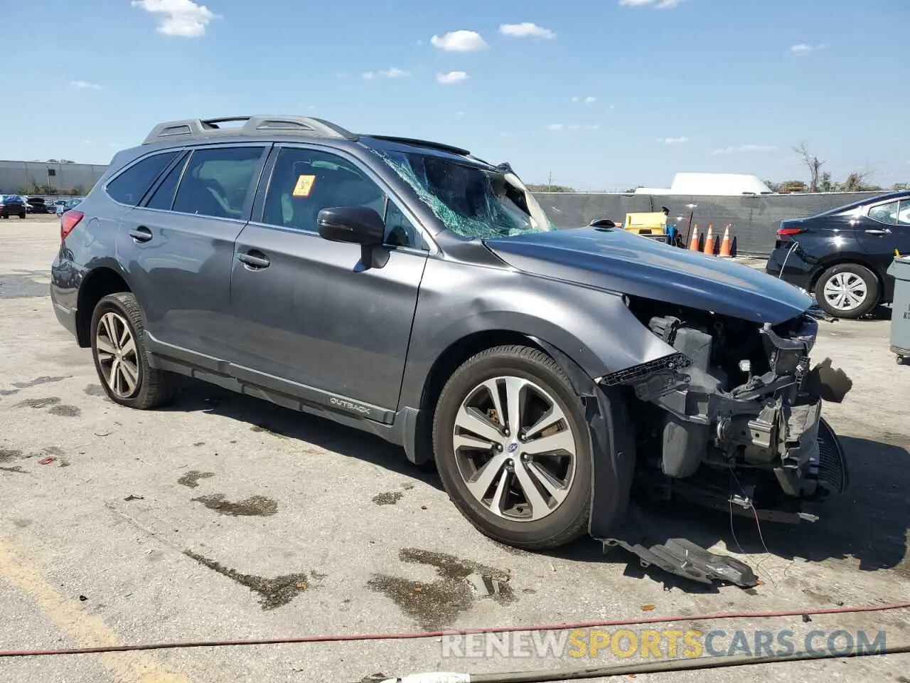 4 fotografías del automóvil dañado 4S4BSANC7K3228618 SUBARU OUTBACK 2019