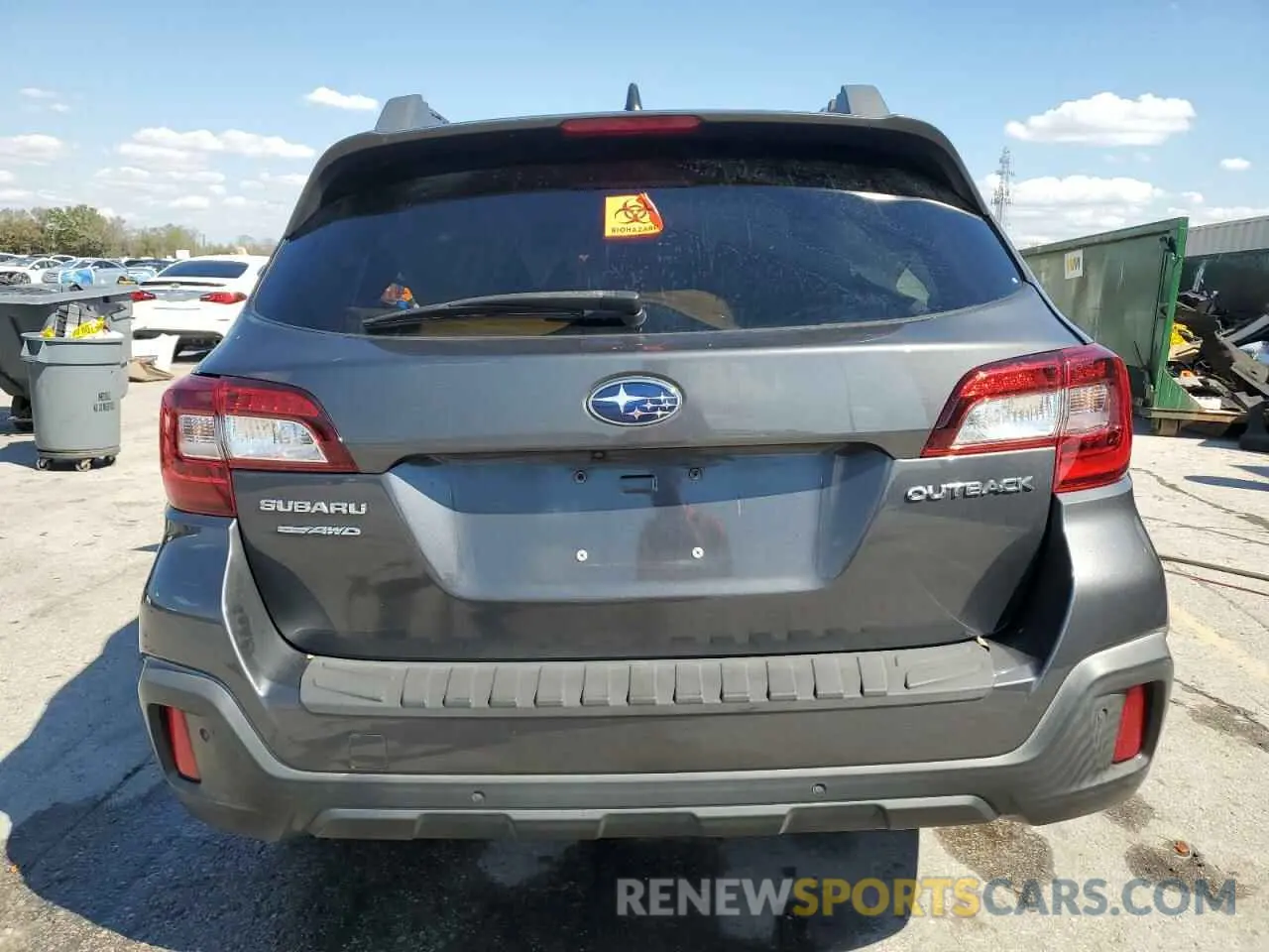 6 fotografías del automóvil dañado 4S4BSANC7K3228618 SUBARU OUTBACK 2019