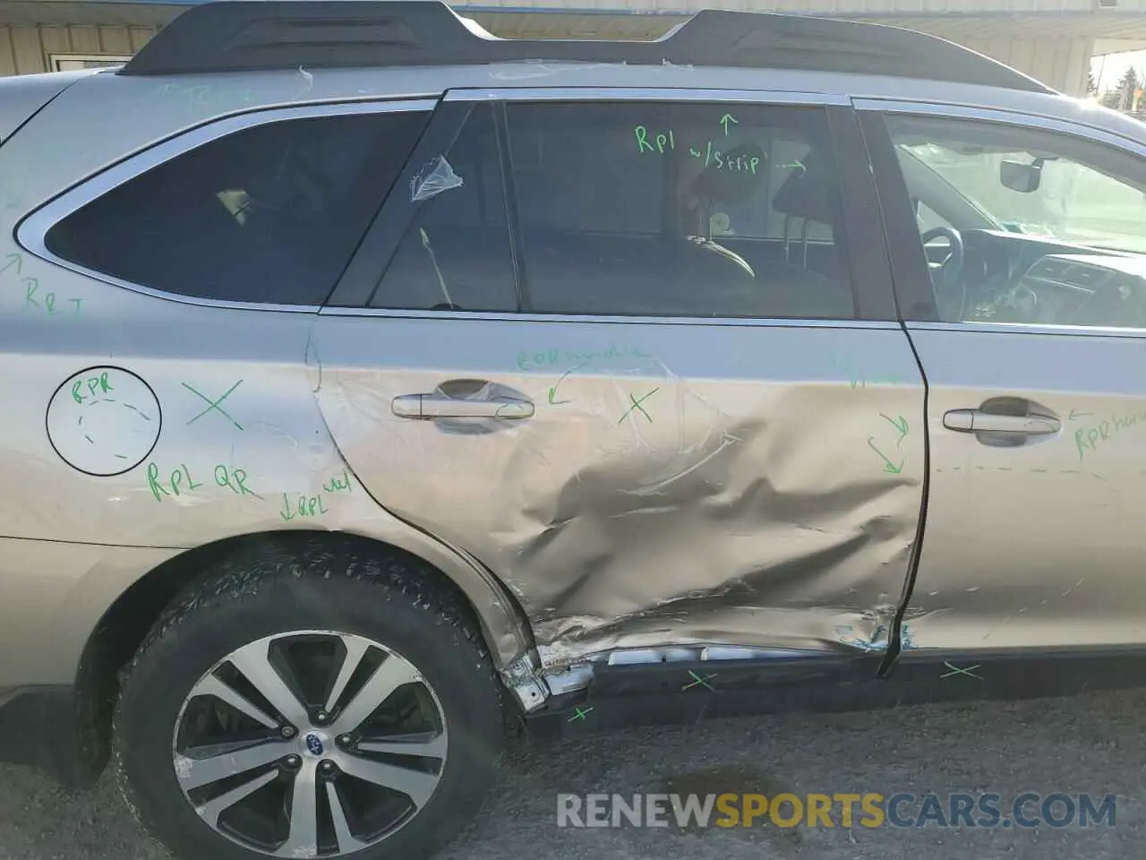 11 fotografías del automóvil dañado 4S4BSANC7K3258444 SUBARU OUTBACK 2019