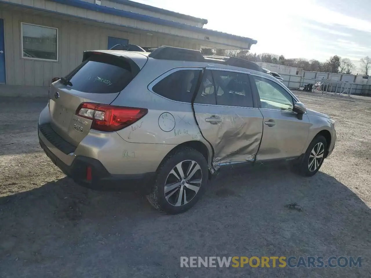 3 fotografías del automóvil dañado 4S4BSANC7K3258444 SUBARU OUTBACK 2019