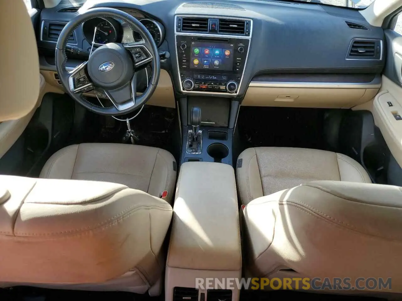 8 fotografías del automóvil dañado 4S4BSANC7K3258444 SUBARU OUTBACK 2019