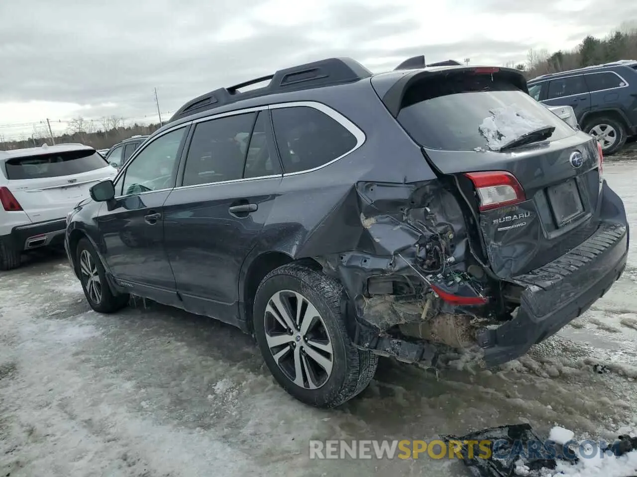 2 fotografías del automóvil dañado 4S4BSANC7K3268200 SUBARU OUTBACK 2019