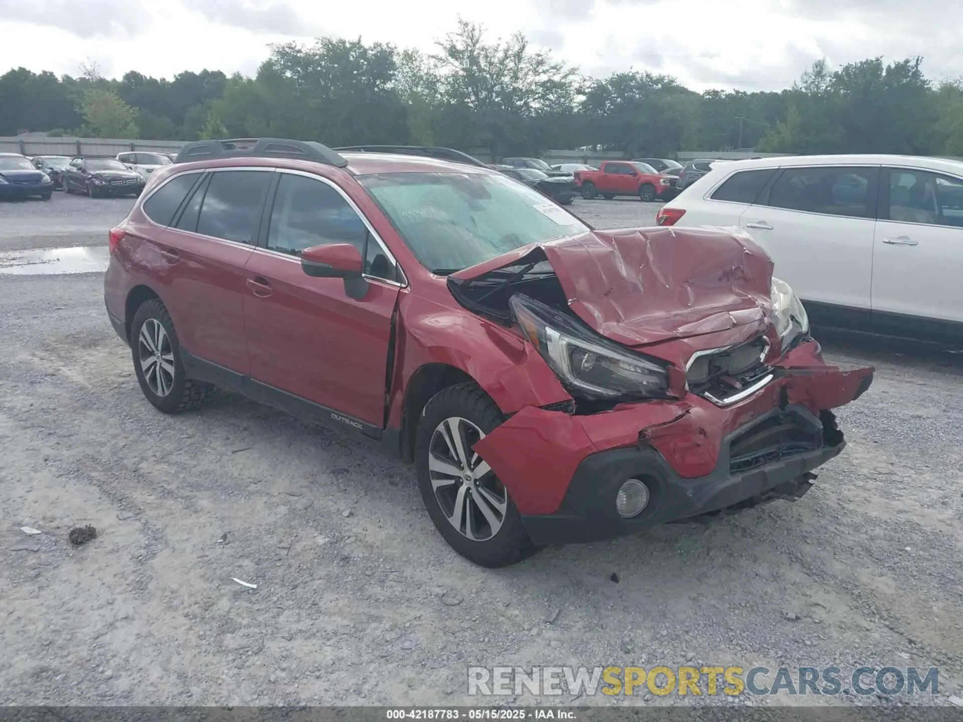 1 fotografías del automóvil dañado 4S4BSANC7K3349150 SUBARU OUTBACK 2019