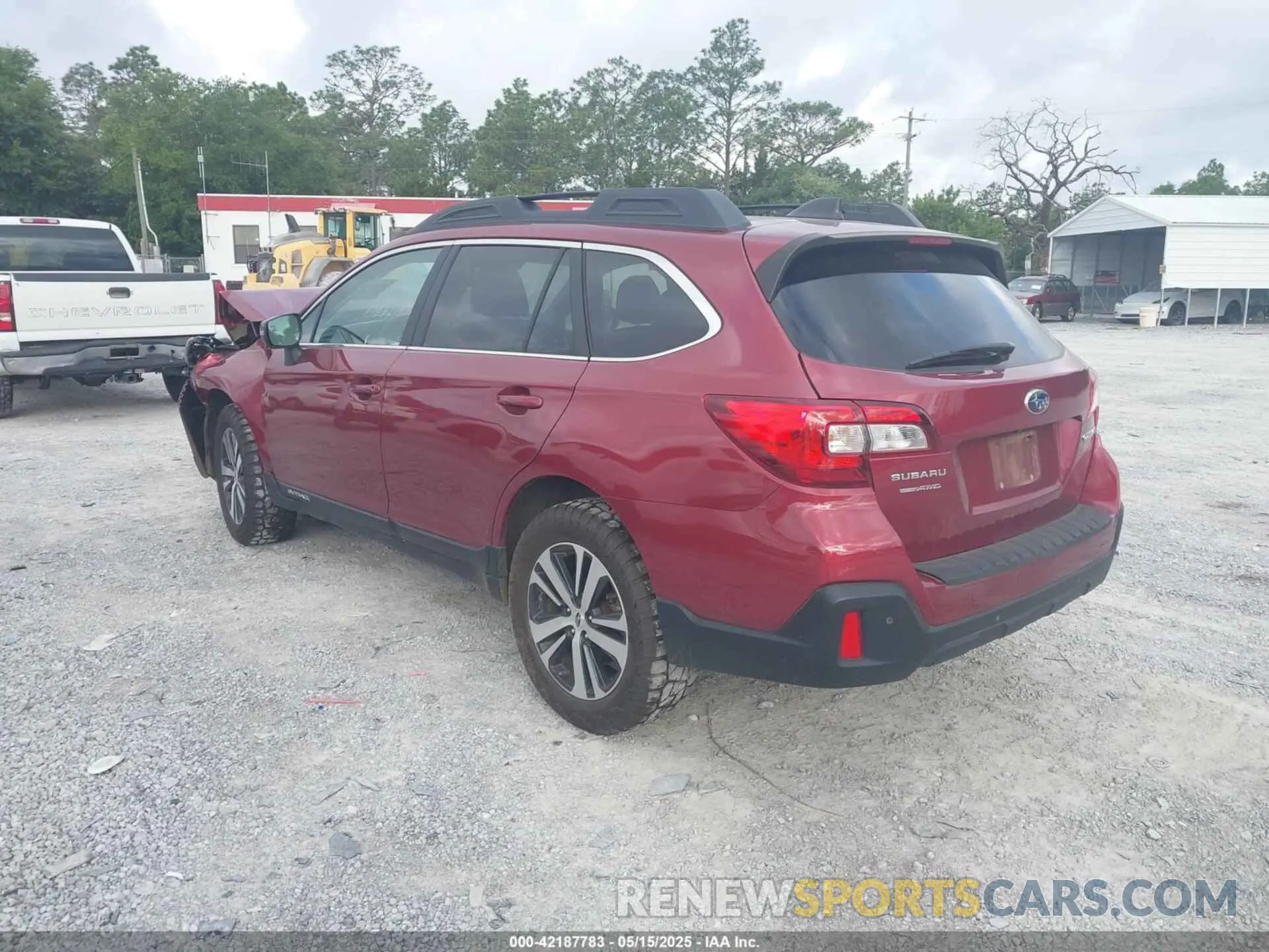 3 fotografías del automóvil dañado 4S4BSANC7K3349150 SUBARU OUTBACK 2019