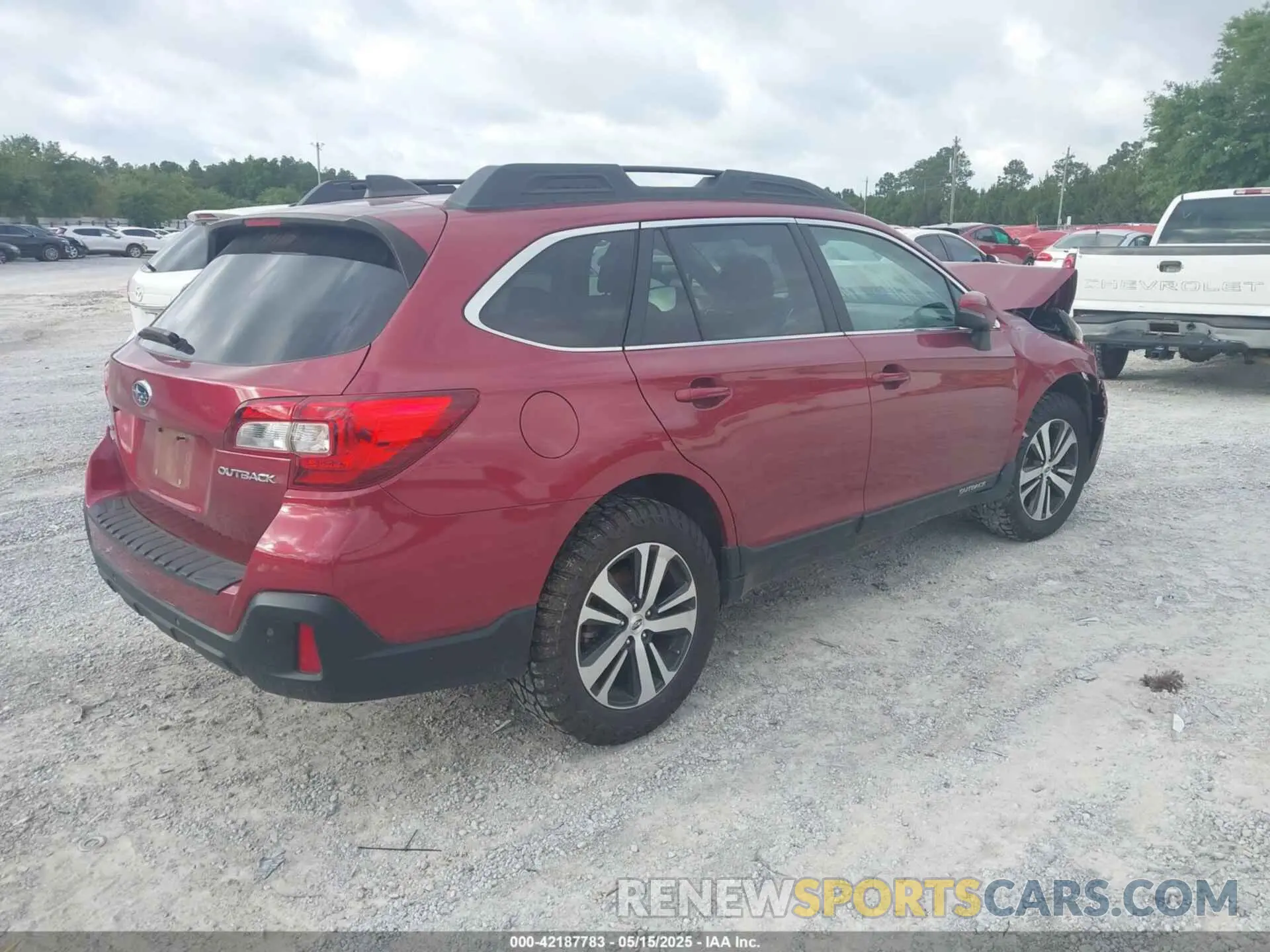 4 fotografías del automóvil dañado 4S4BSANC7K3349150 SUBARU OUTBACK 2019