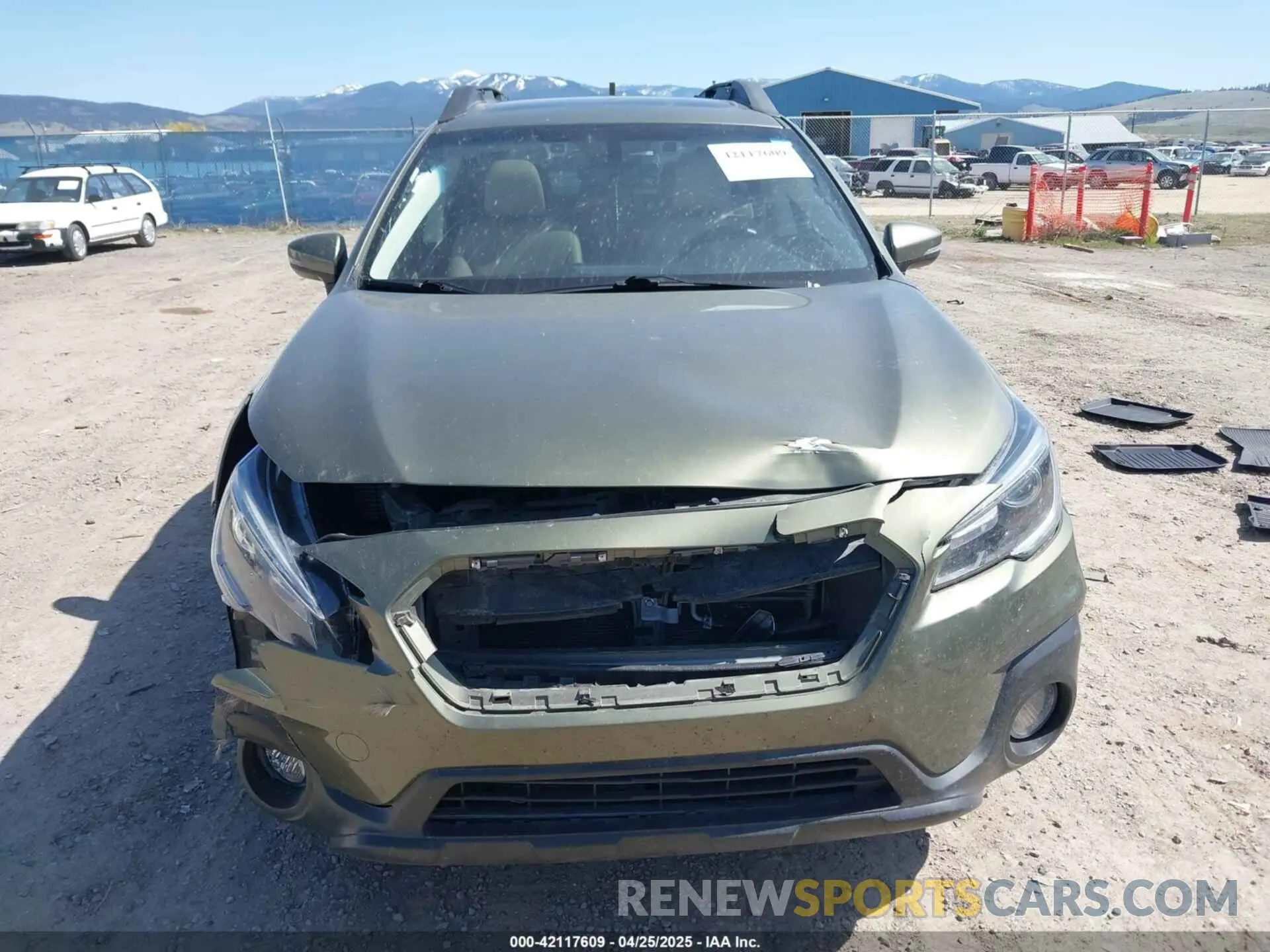 13 fotografías del automóvil dañado 4S4BSANC7K3381287 SUBARU OUTBACK 2019