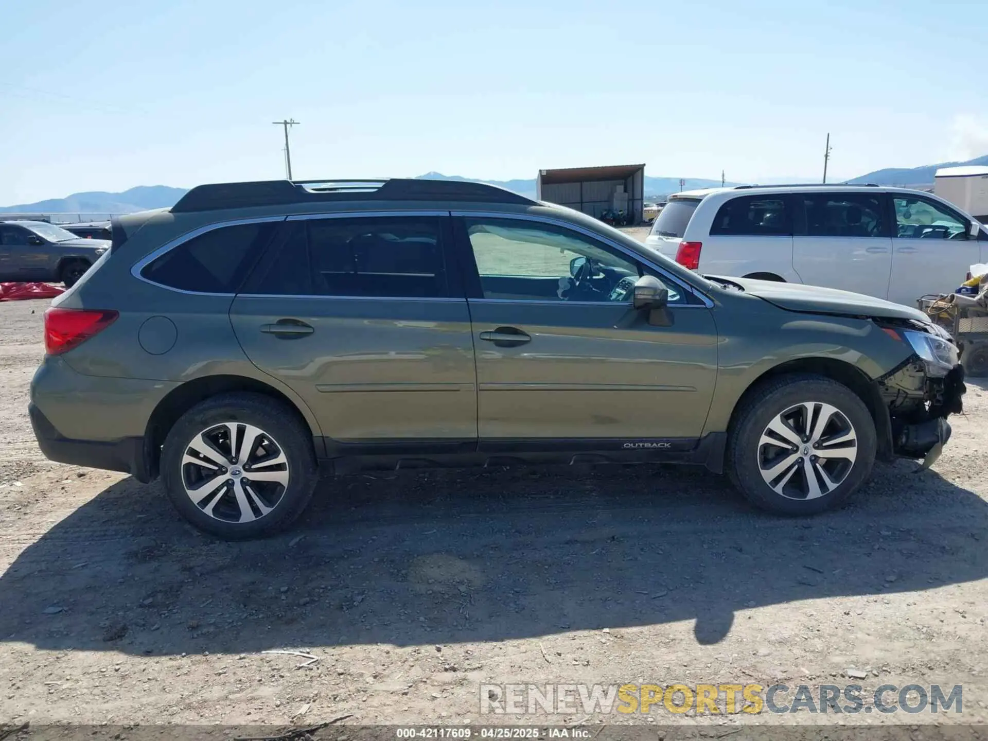 14 fotografías del automóvil dañado 4S4BSANC7K3381287 SUBARU OUTBACK 2019