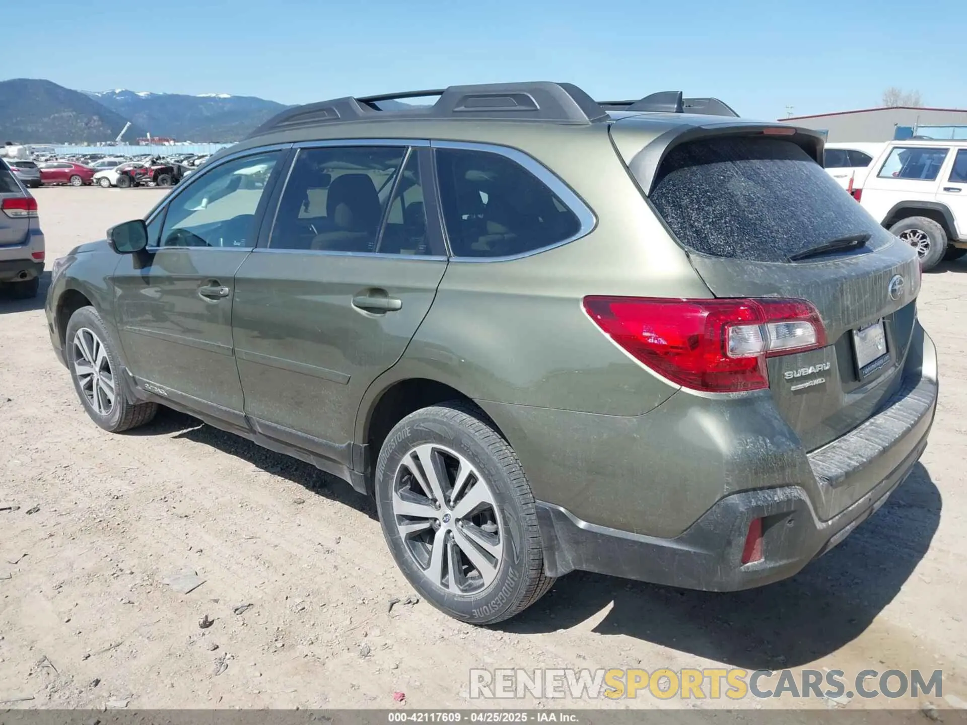 3 fotografías del automóvil dañado 4S4BSANC7K3381287 SUBARU OUTBACK 2019