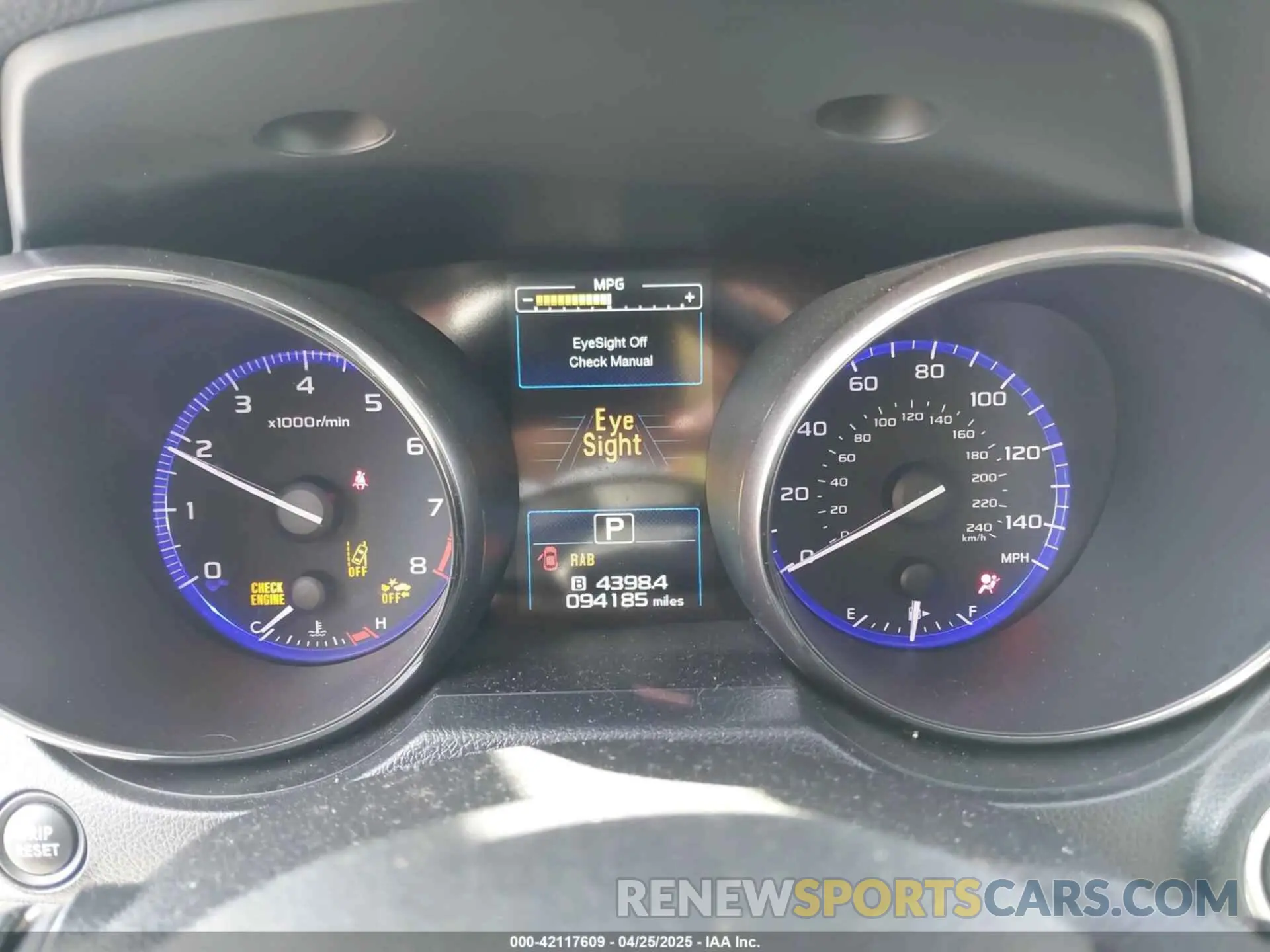 7 fotografías del automóvil dañado 4S4BSANC7K3381287 SUBARU OUTBACK 2019