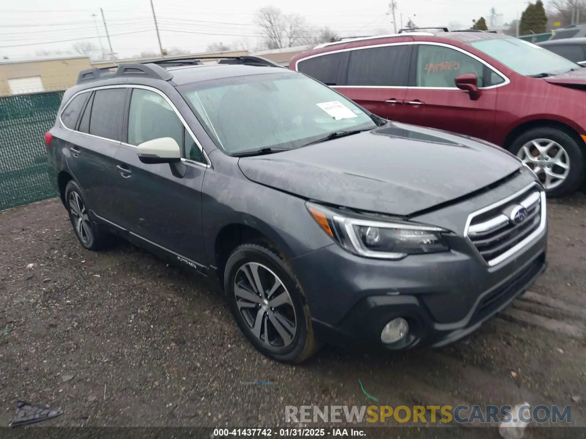 1 fotografías del automóvil dañado 4S4BSANC8K3314973 SUBARU OUTBACK 2019