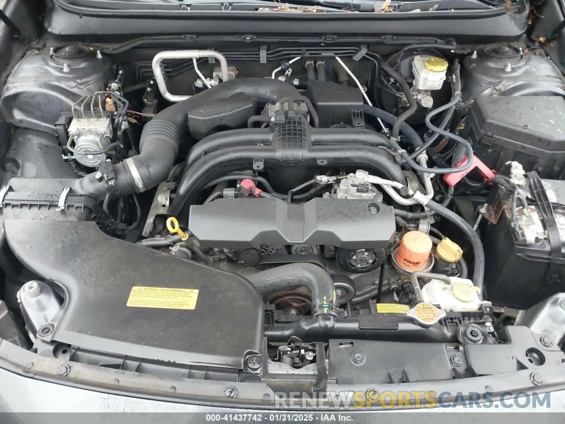10 fotografías del automóvil dañado 4S4BSANC8K3314973 SUBARU OUTBACK 2019